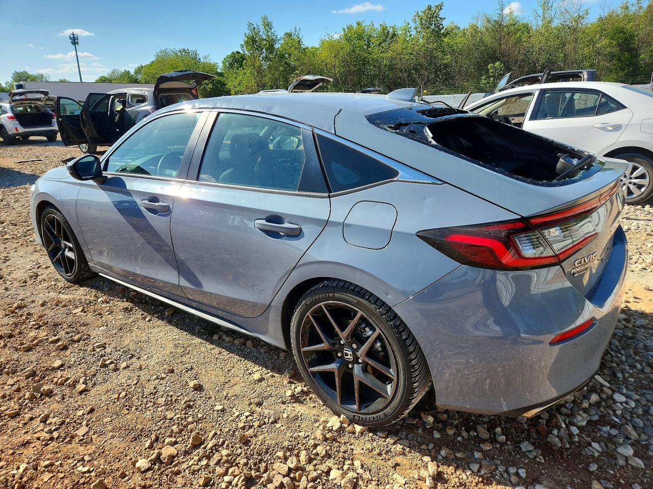 2024 Honda Civic Sport Touring Gray vin: 19XFL1H84RE009712