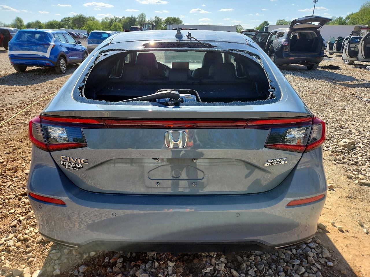2024 Honda Civic Sport Touring Gray vin: 19XFL1H84RE009712