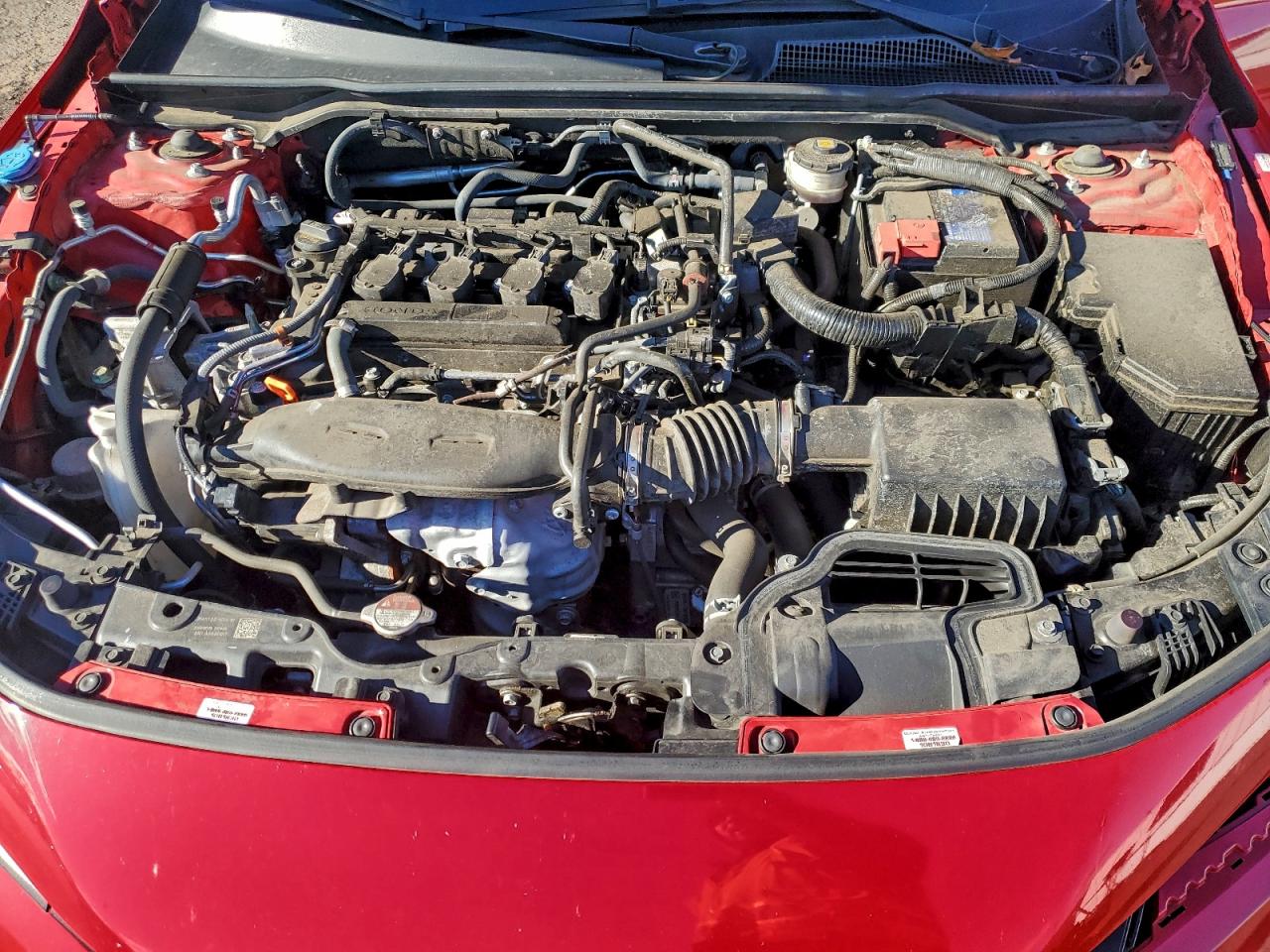 2023 Honda Civic Sport Touring Red vin: 19XFL1H85PE004743