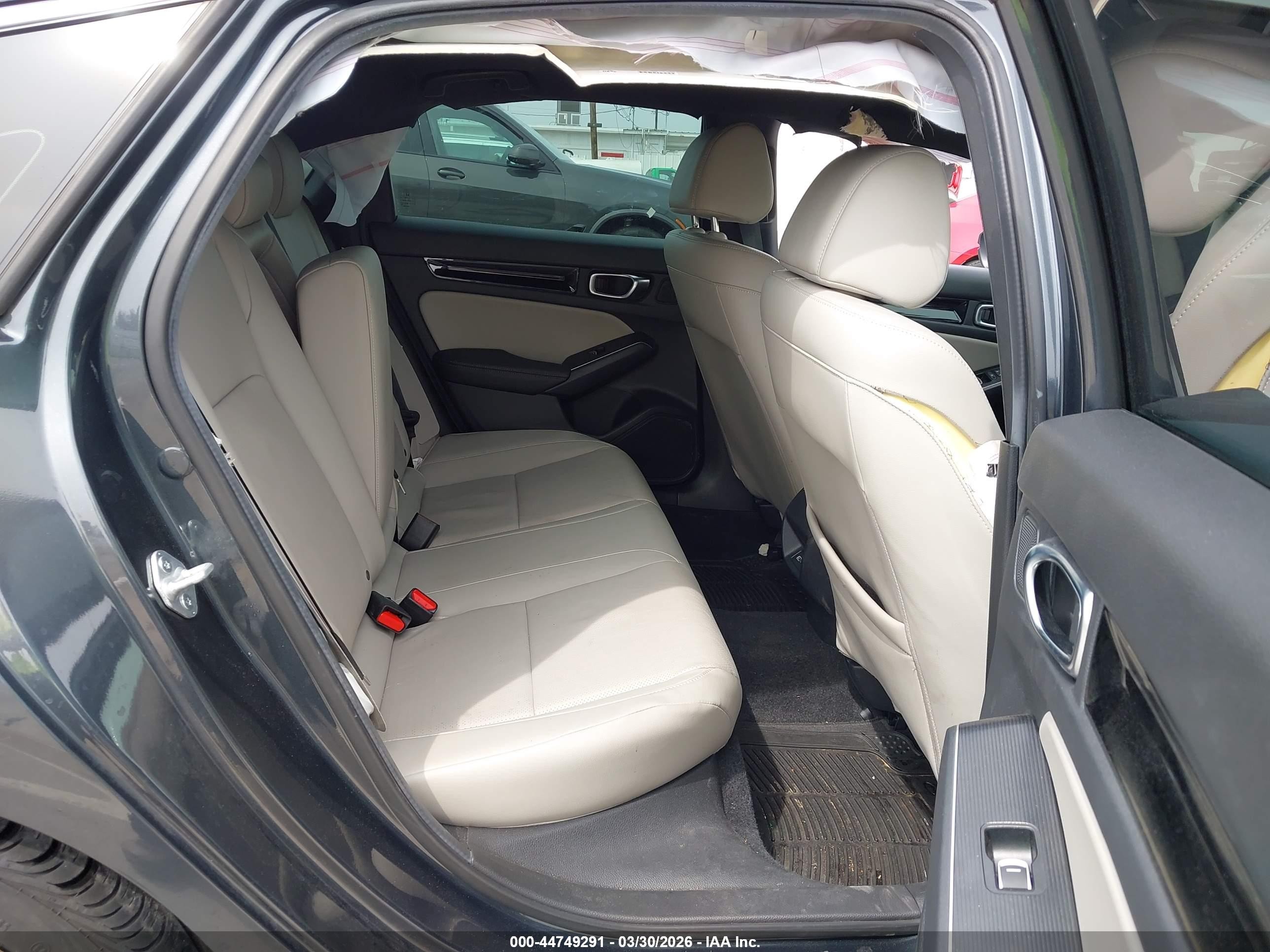 2024 Honda Civic Sport Touring Серый vin: 19XFL1H86RE033171