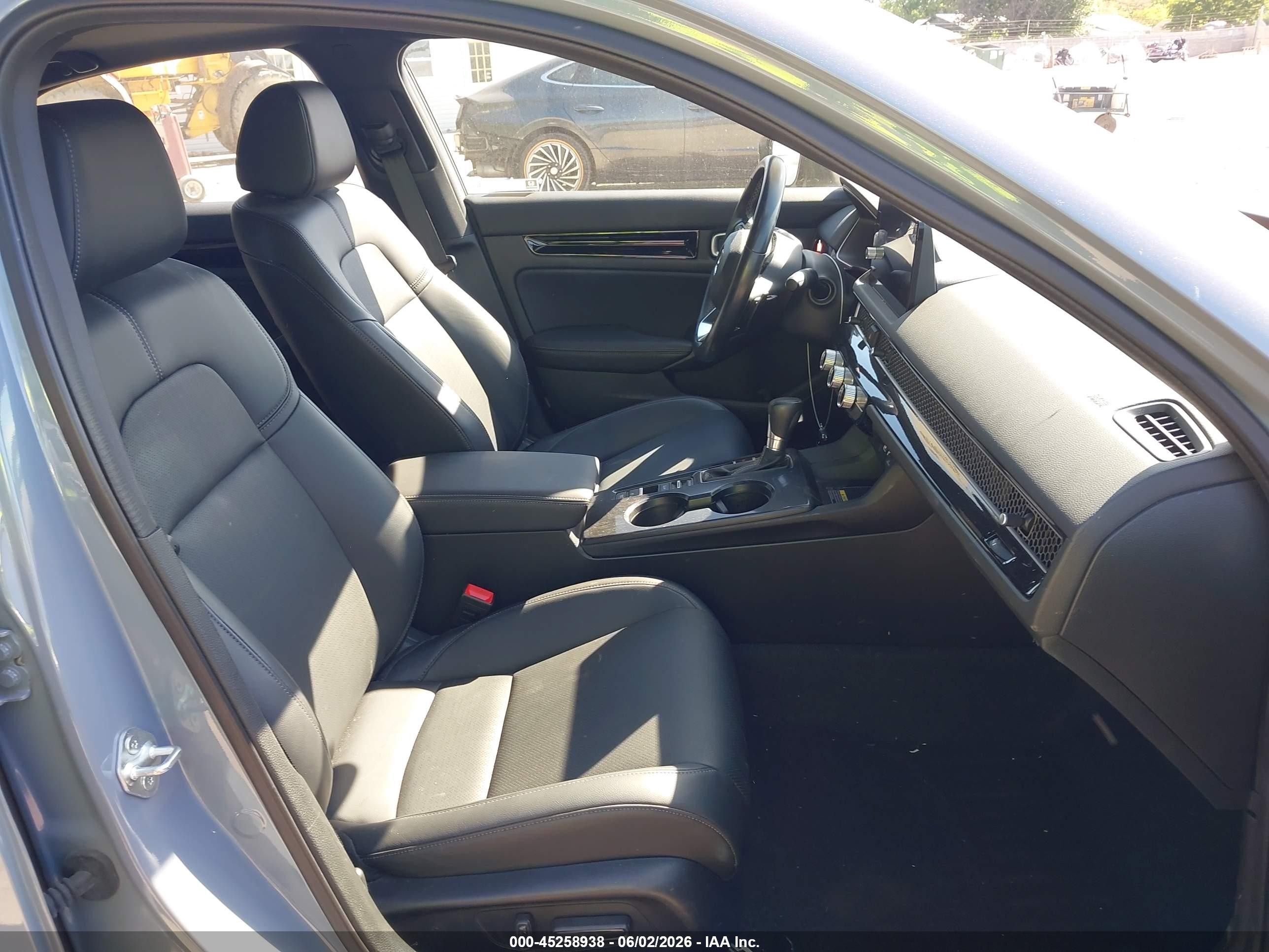 2022 Honda Civic Sport Touring Синий vin: 19XFL1H87NE018334