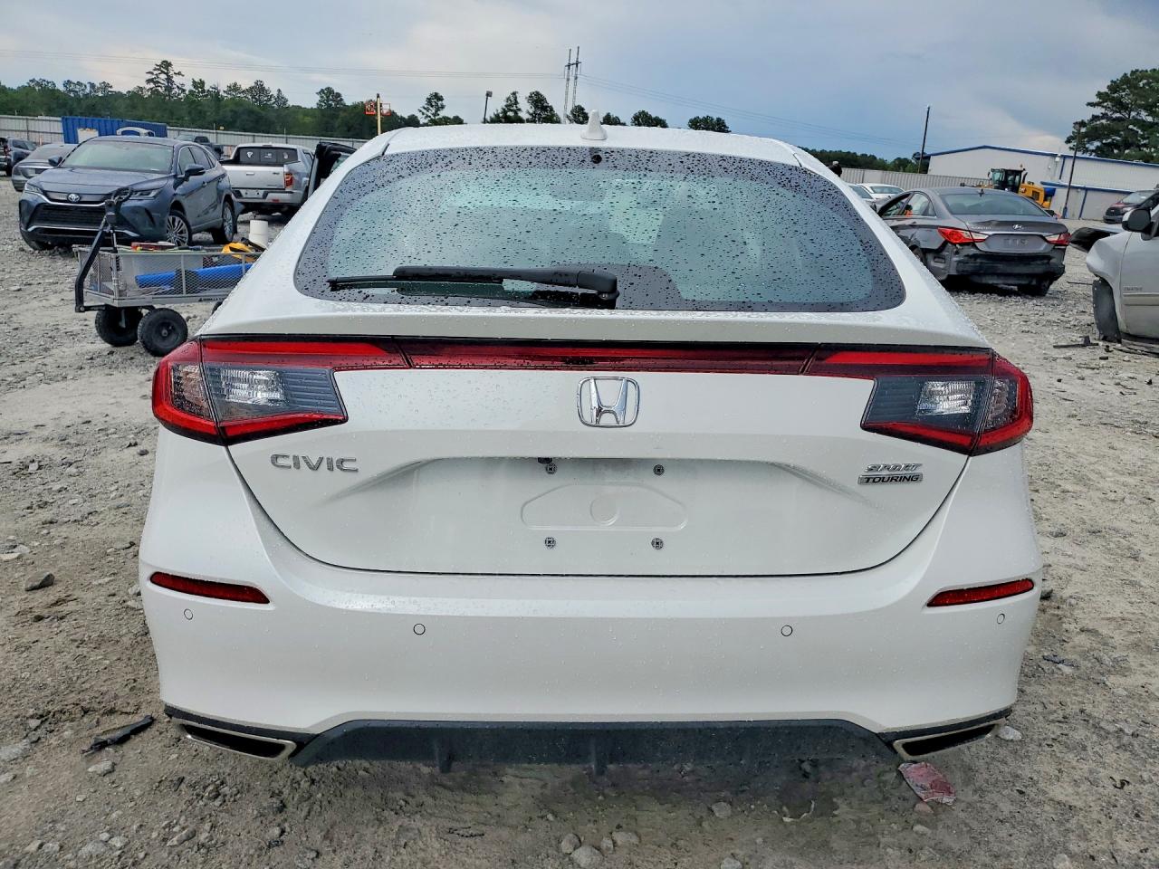 2023 Honda Civic Sport Touring White vin: 19XFL1H87PE012942