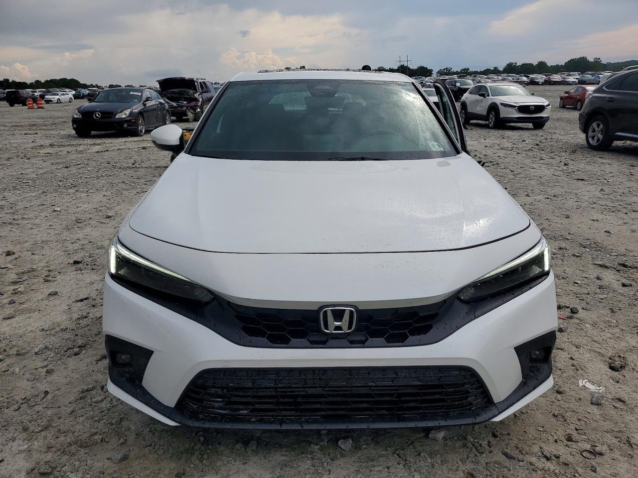 2023 Honda Civic Sport Touring White vin: 19XFL1H87PE012942
