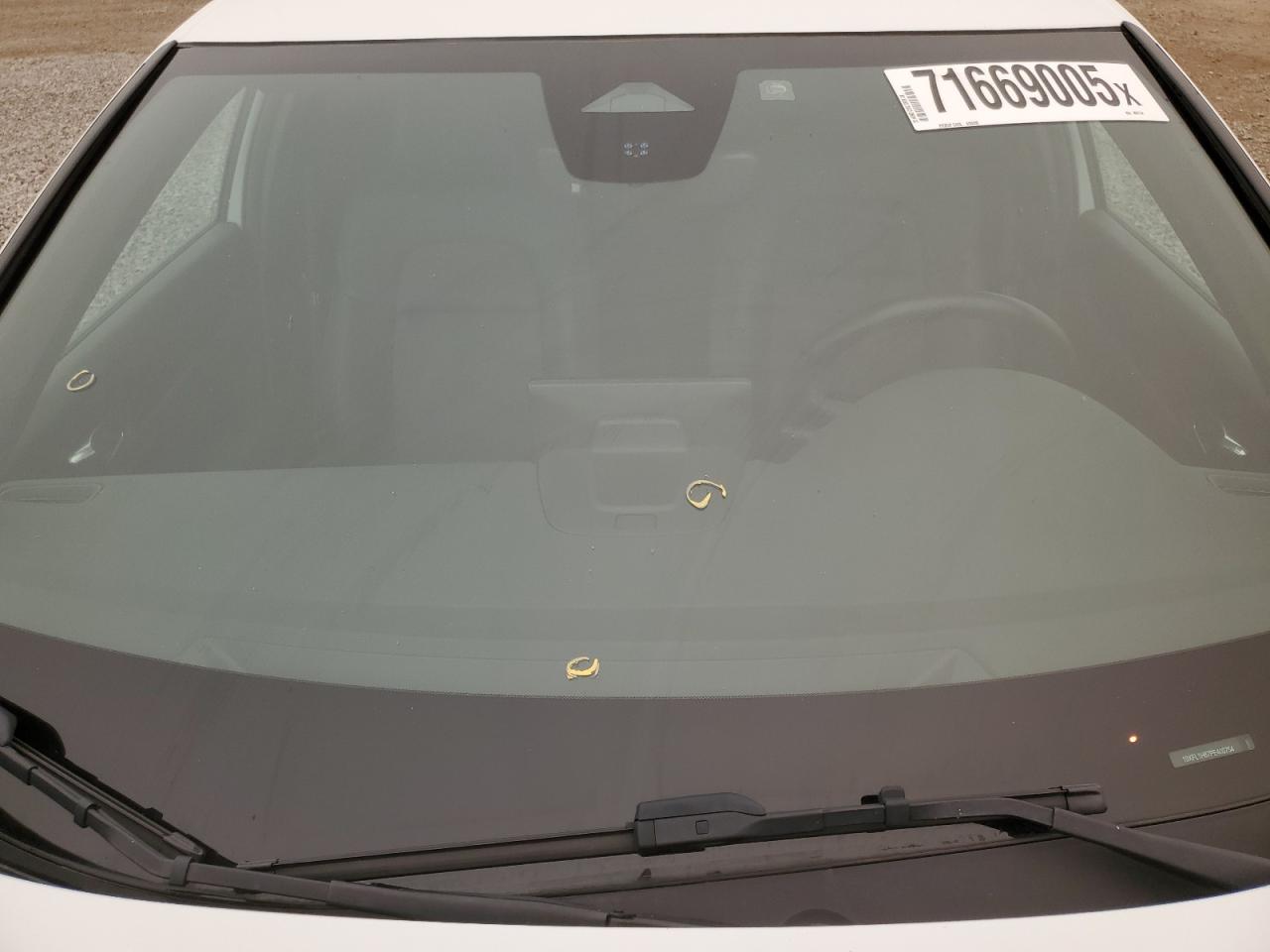 2023 Honda Civic Sport Touring Белый vin: 19XFL1H87PE400754 Damage: Windshield, Chipped, 1/8 to 1/2 inch