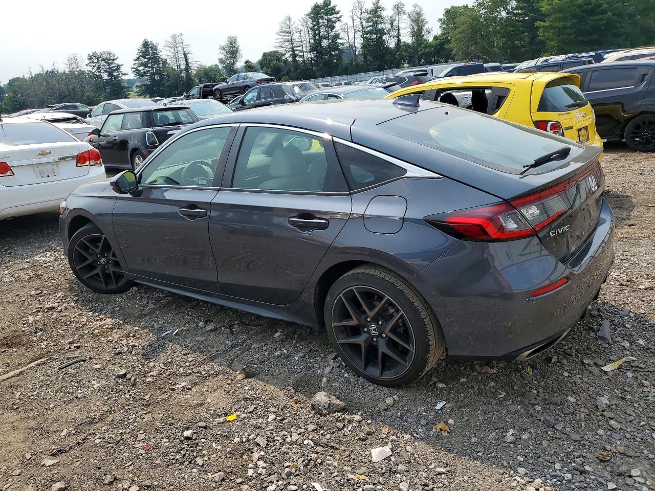 2023 Honda Civic Sport Touring Gray vin: 19XFL1H89PE017835