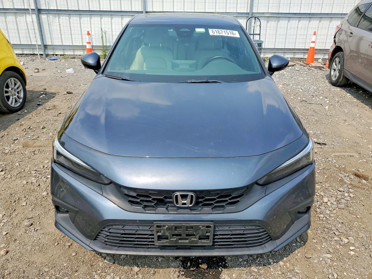 2023 Honda Civic Sport Touring Gray vin: 19XFL1H89PE017835