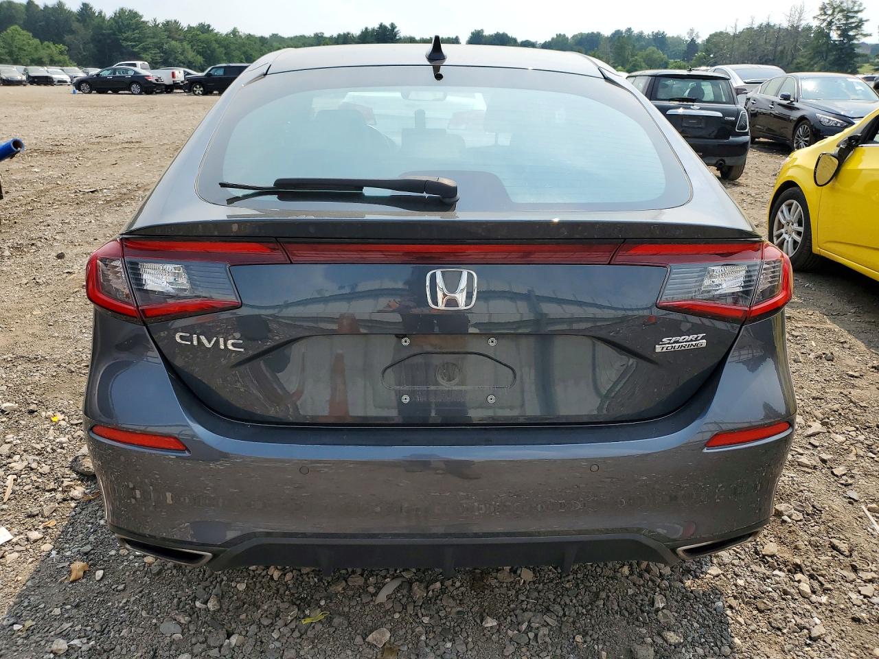 2023 Honda Civic Sport Touring Gray vin: 19XFL1H89PE017835