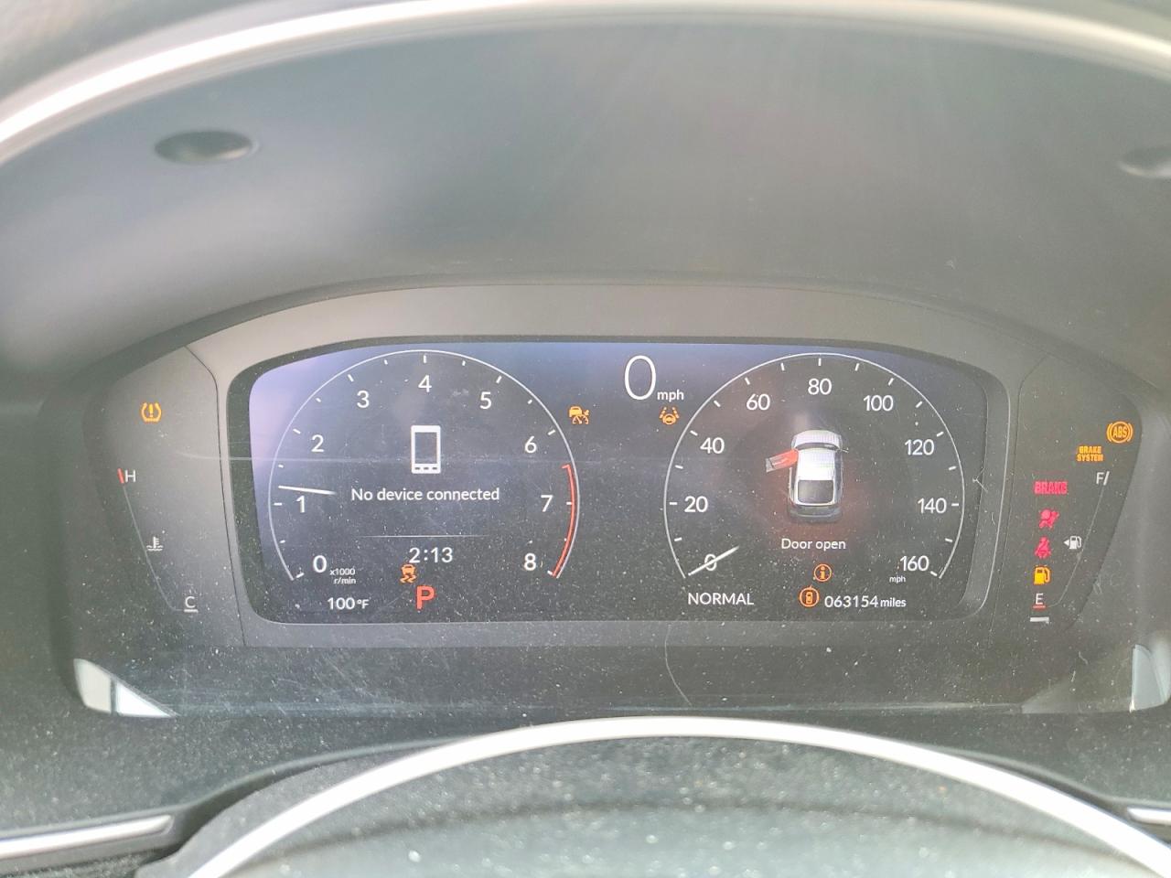 2023 Honda Civic Sport Touring Gray vin: 19XFL1H89PE017835