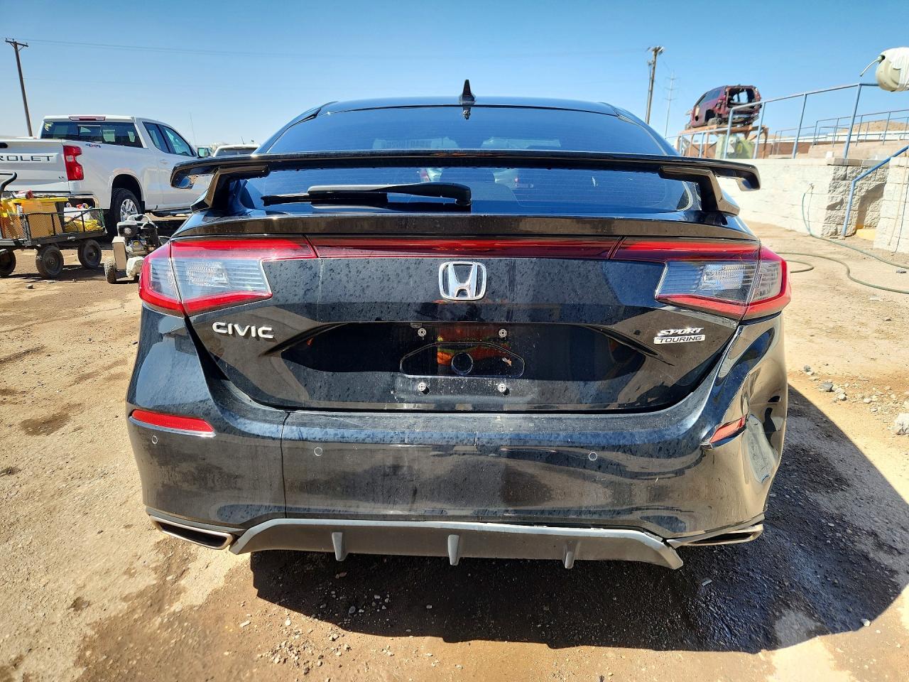2022 Honda Civic Sport Touring Black vin: 19XFL1H8XNE009126