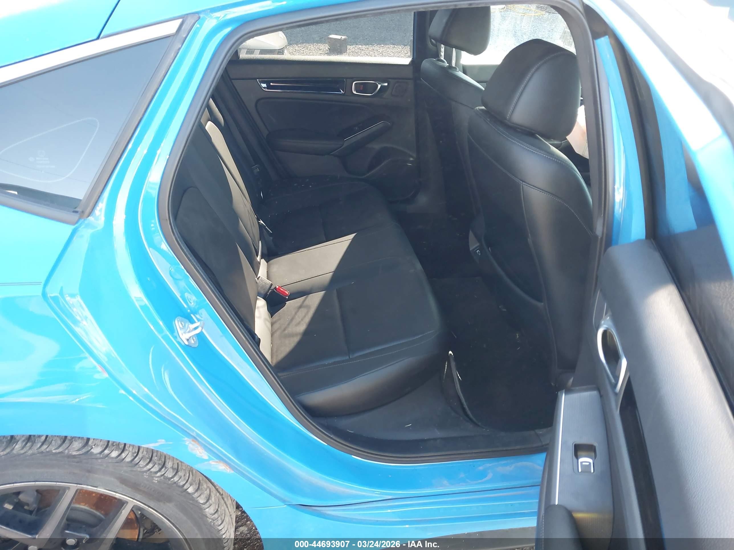 2024 Honda Civic Sport Touring Синий vin: 19XFL1H8XRE028927