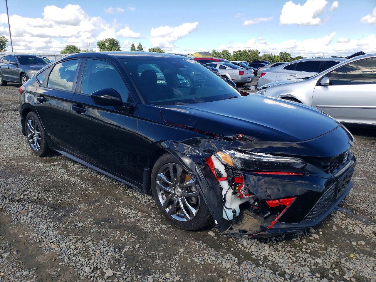 2022 Honda Civic Sport Black vin: 19XFL2G82NE014568