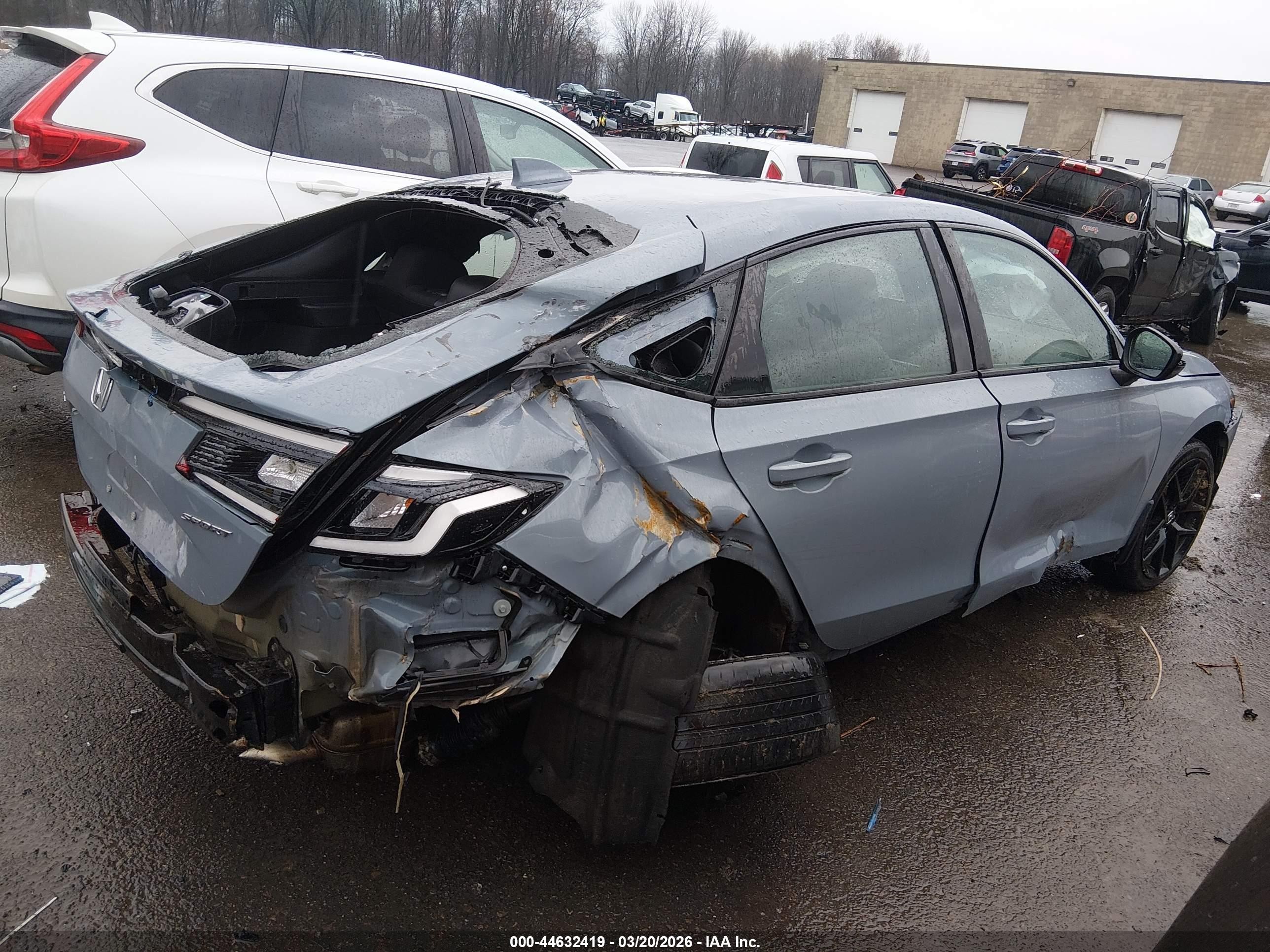 2022 Honda Civic Sport Light Blue vin: 19XFL2G83NE008438