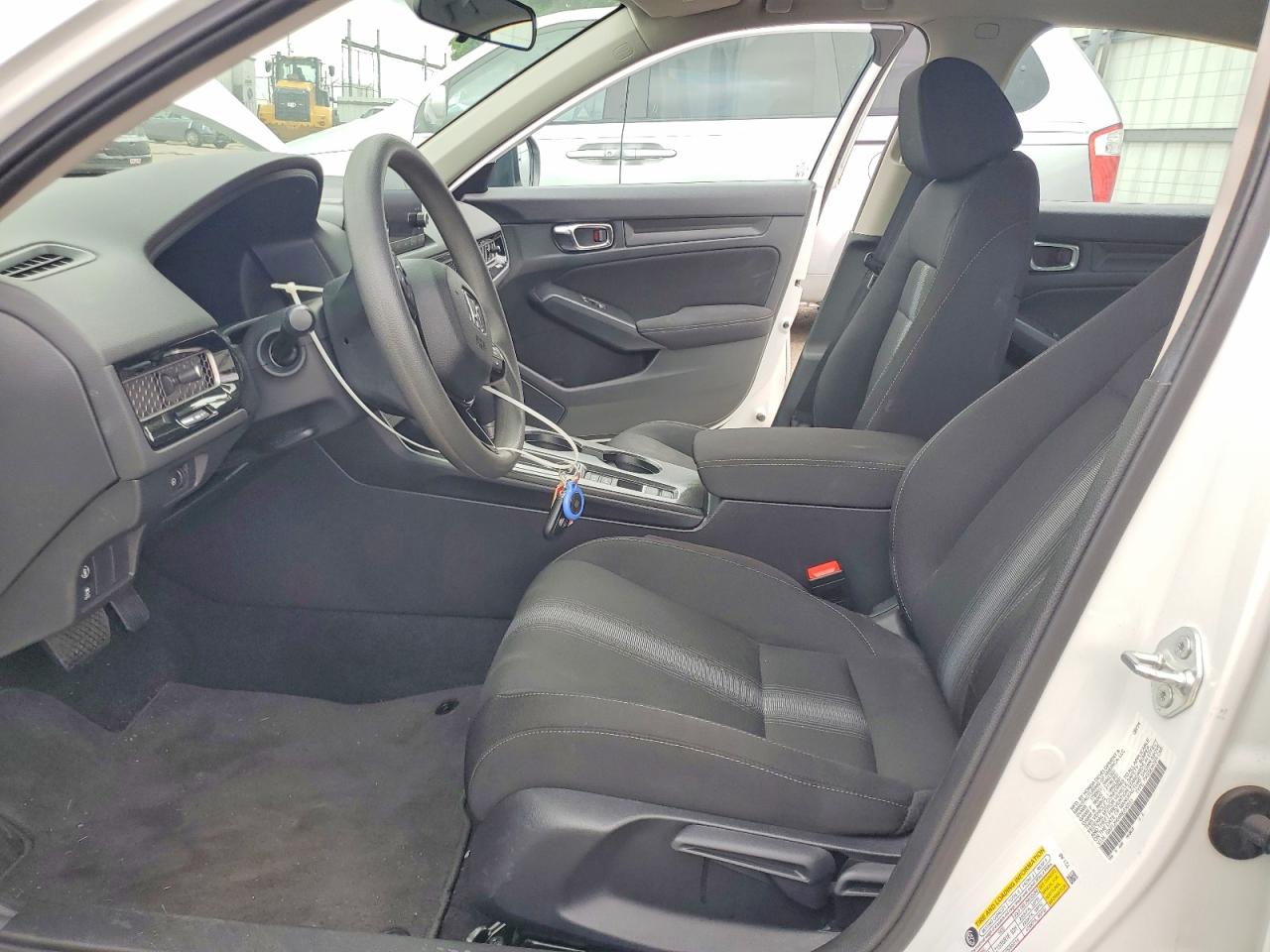2024 Honda Civic Lx White vin: 19XFL2H54RE036033