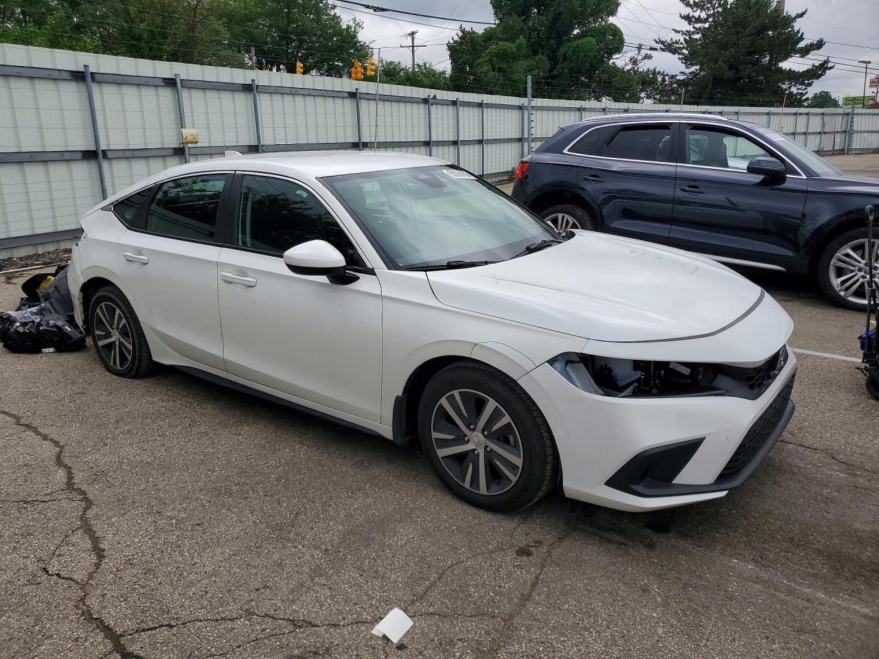 2024 Honda Civic Lx White vin: 19XFL2H54RE036033