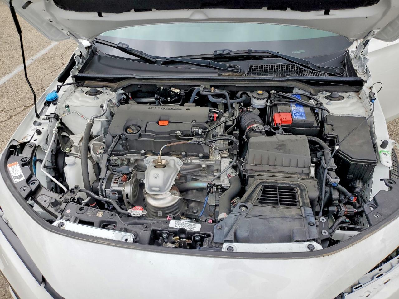 2024 Honda Civic Lx White vin: 19XFL2H54RE036033