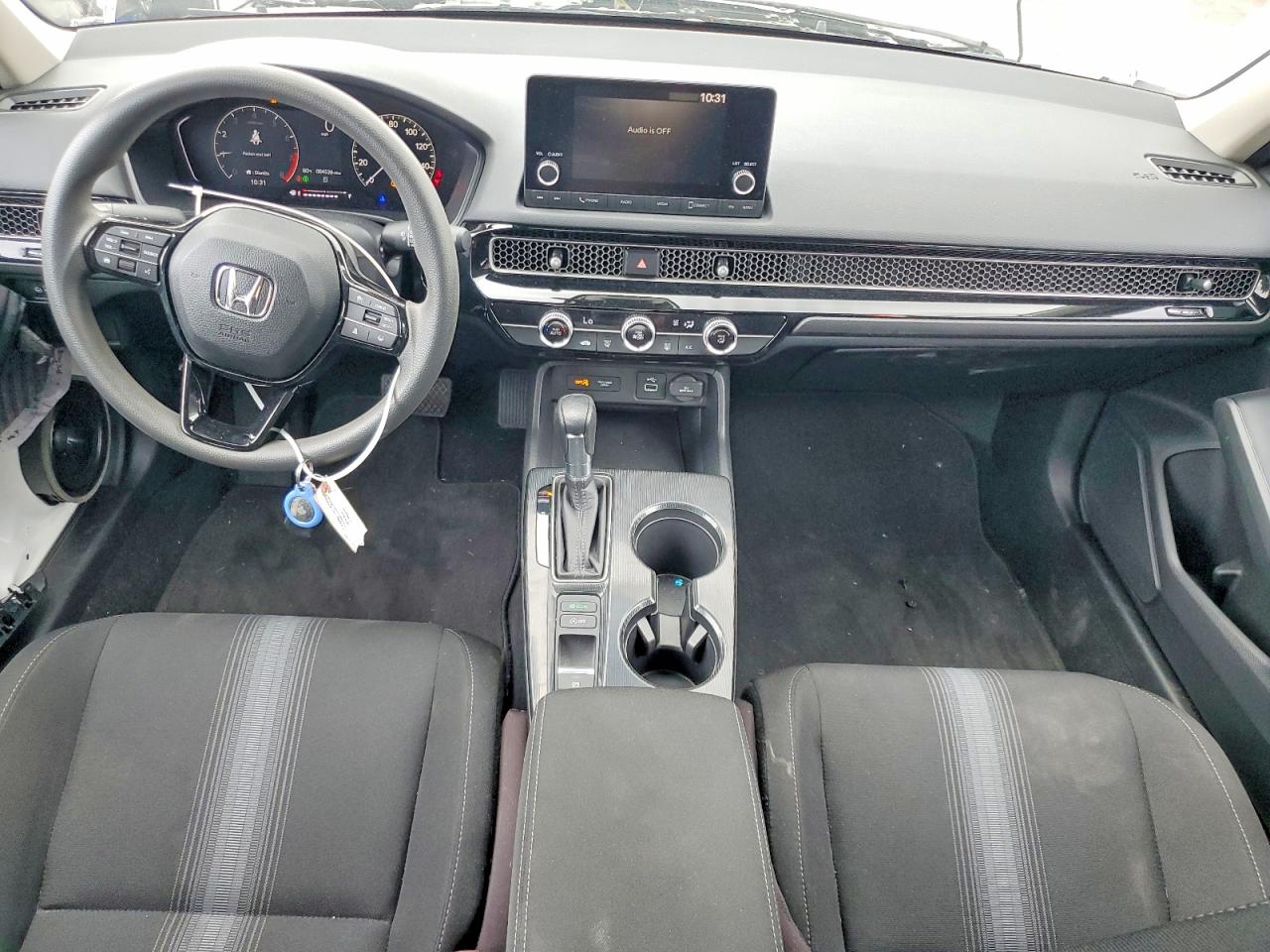 2024 Honda Civic Lx White vin: 19XFL2H54RE036033