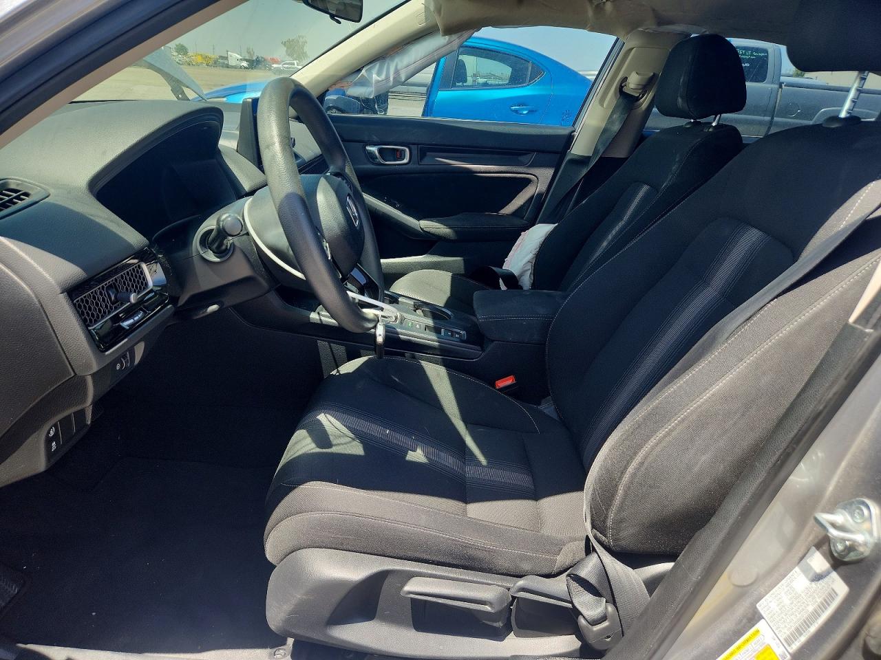 2022 Honda Civic Lx Silver vin: 19XFL2H59NE001353