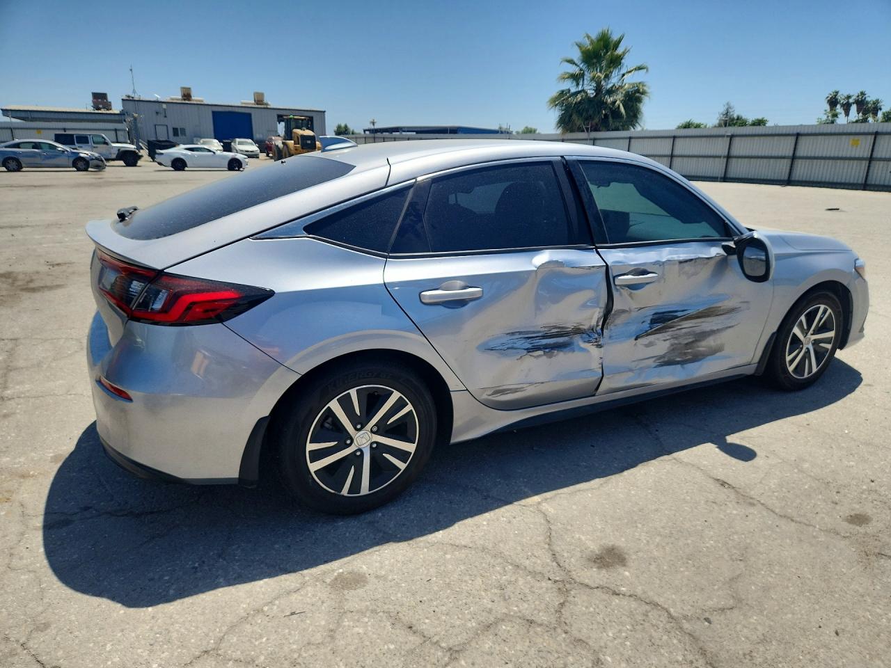 2022 Honda Civic Lx Silver vin: 19XFL2H59NE001353