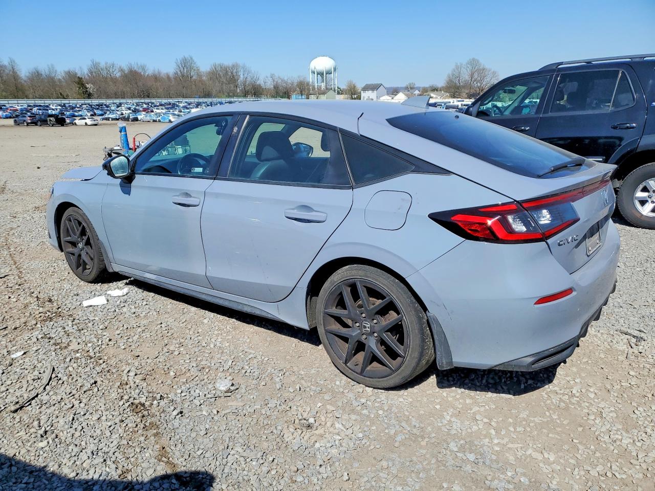2022 Honda Civic Sport Серый vin: 19XFL2H80NE011618