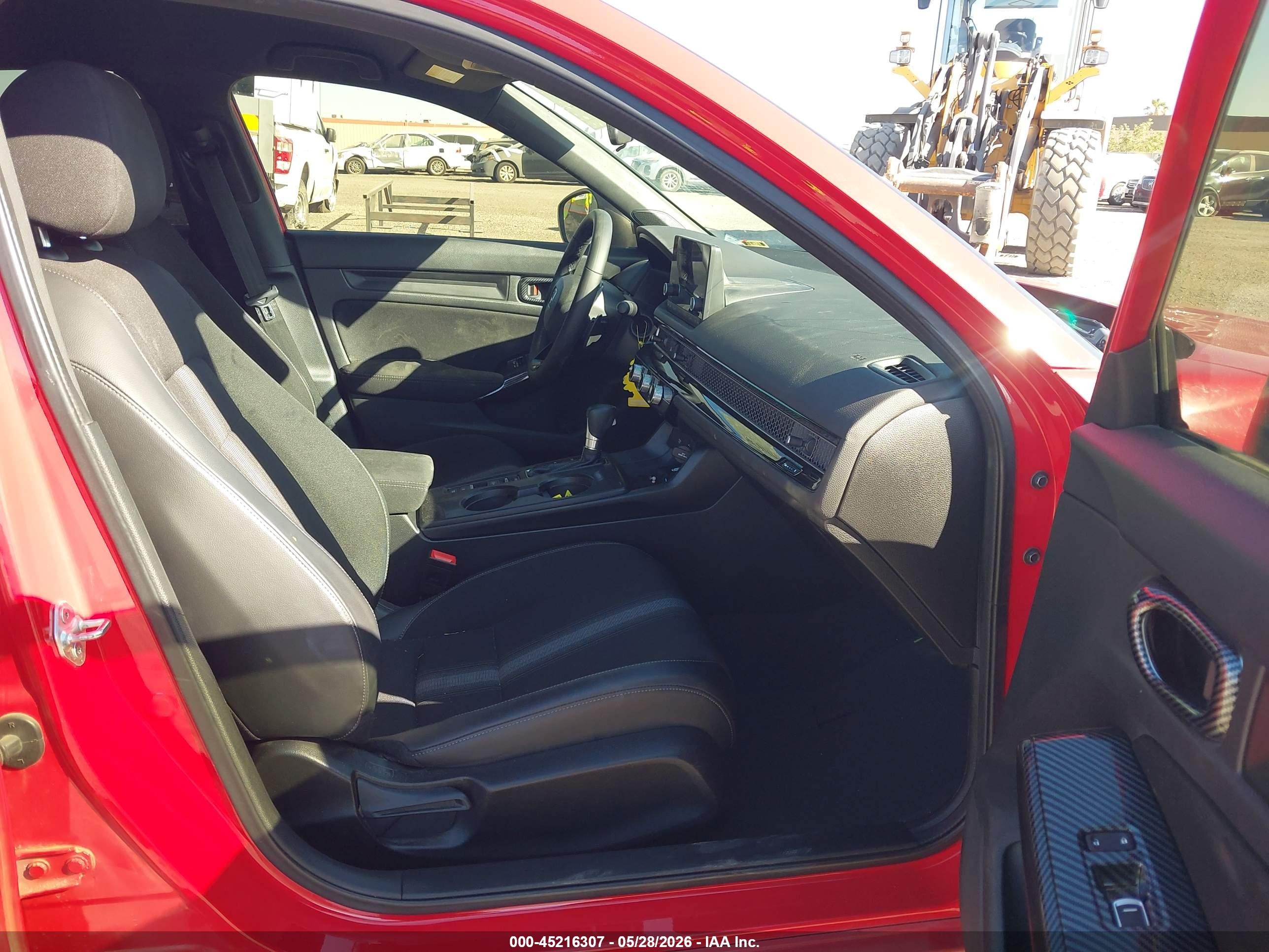 2023 Honda Civic Sport Red vin: 19XFL2H80PE000413