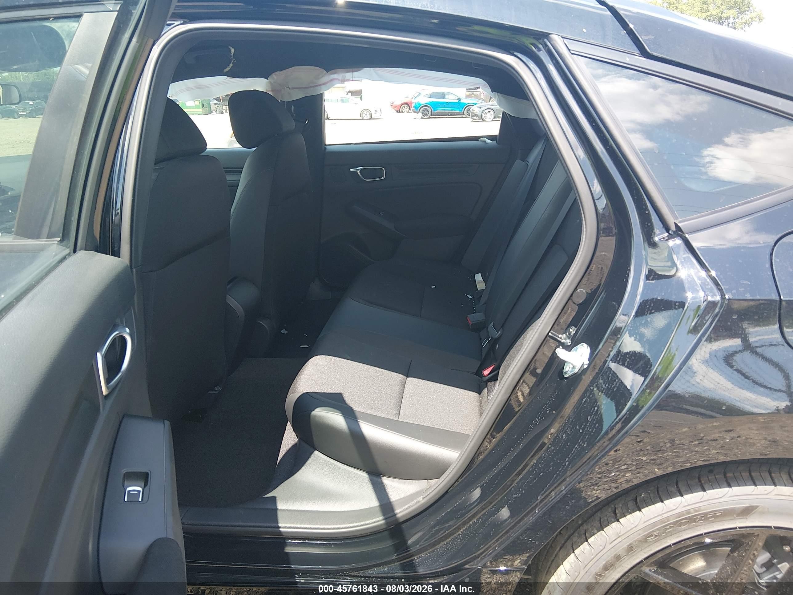 2026 Honda Civic Sport Black vin: 19XFL2H80TE034894