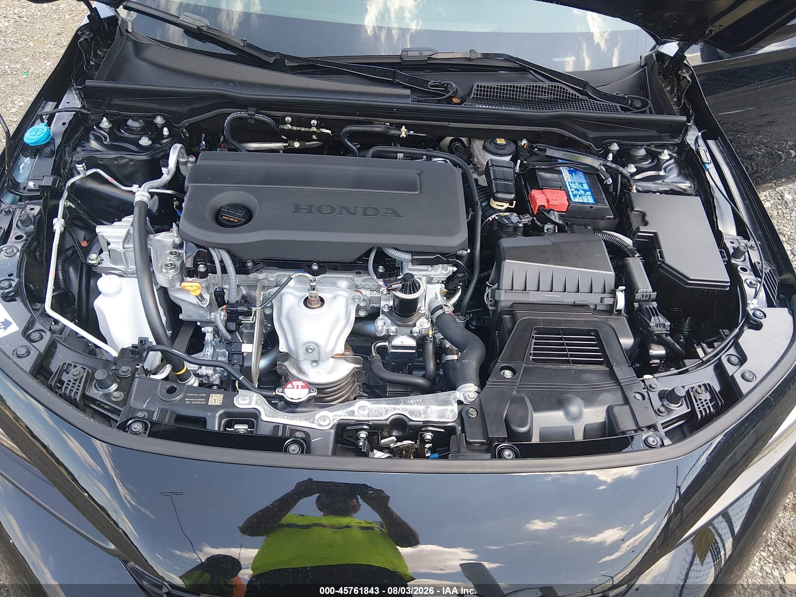2026 Honda Civic Sport Black vin: 19XFL2H80TE034894