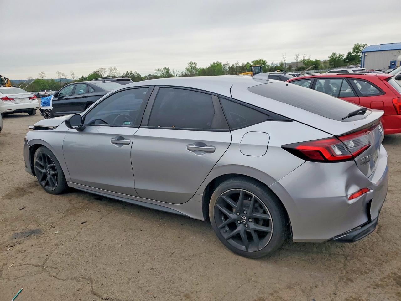 2022 Honda Civic Sport Gray vin: 19XFL2H81NE004032