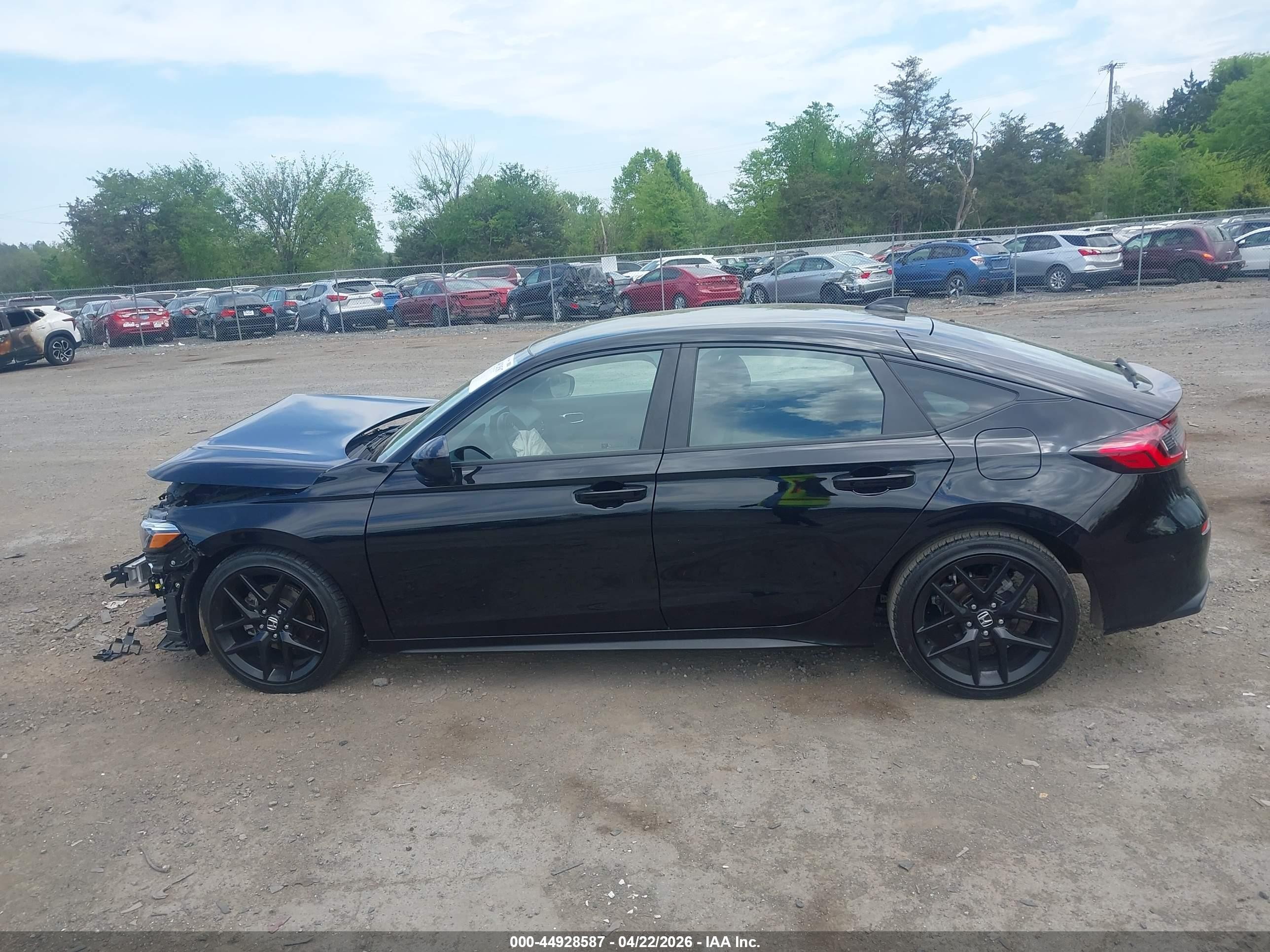2025 Honda Civic Sedan Sport Черный vin: 19XFL2H81SE001756