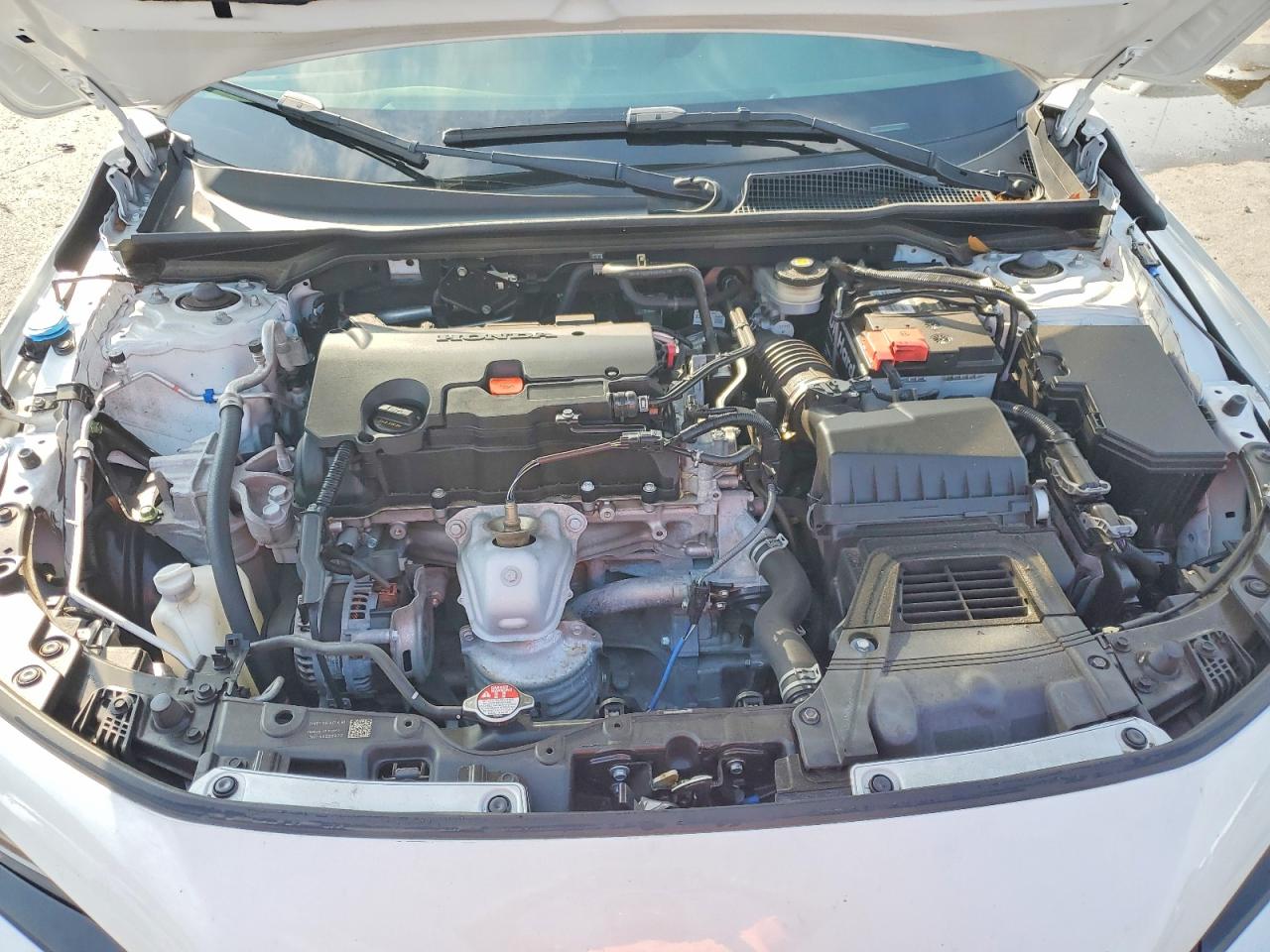 2022 Honda Civic Sport White vin: 19XFL2H82NE019106