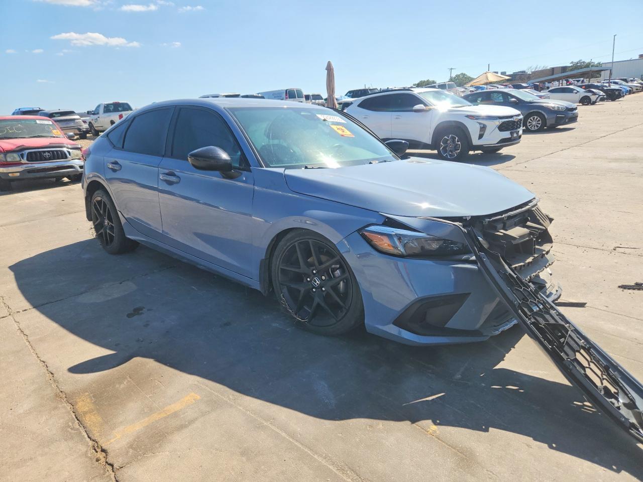 2022 Honda Civic Sport Blue vin: 19XFL2H83NE023875