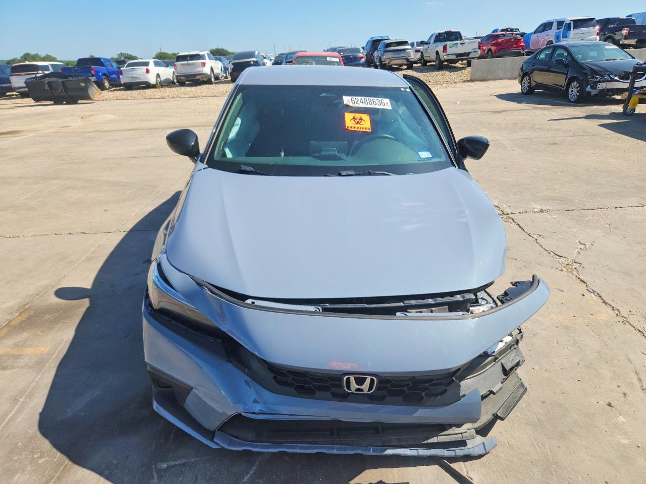 2022 Honda Civic Sport Blue vin: 19XFL2H83NE023875