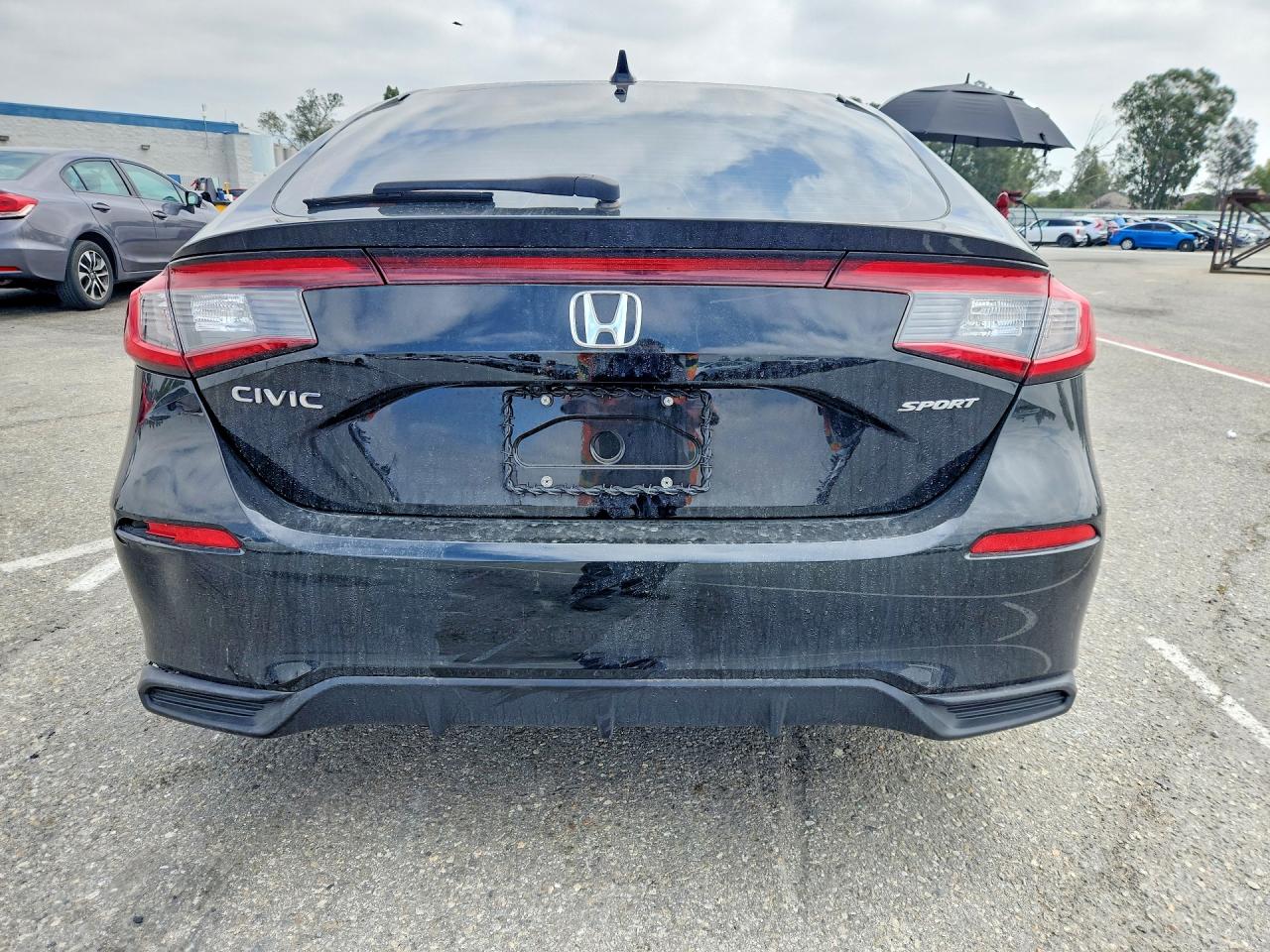 2023 Honda Civic Sport Черный vin: 19XFL2H83PE001958