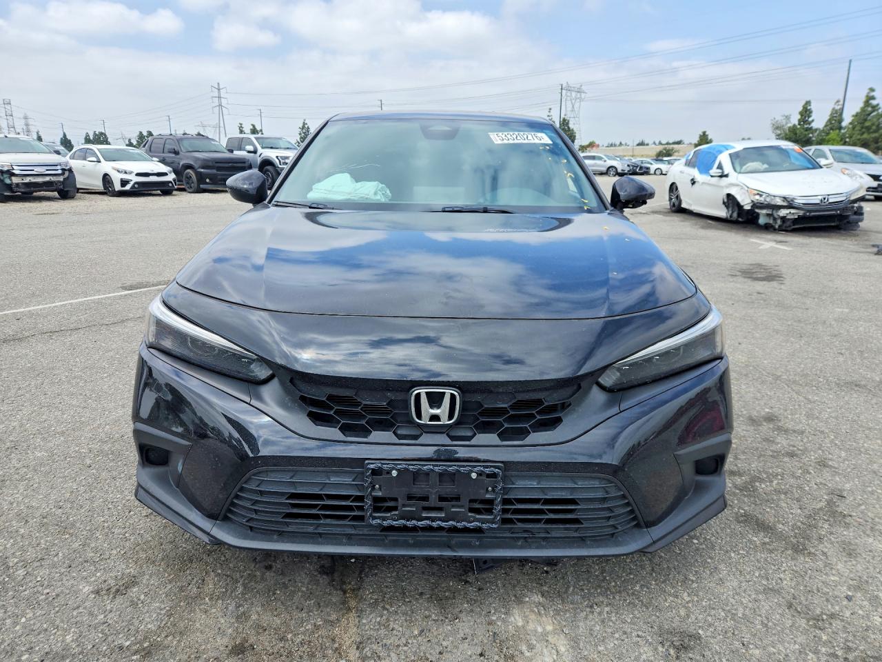2023 Honda Civic Sport Черный vin: 19XFL2H83PE001958