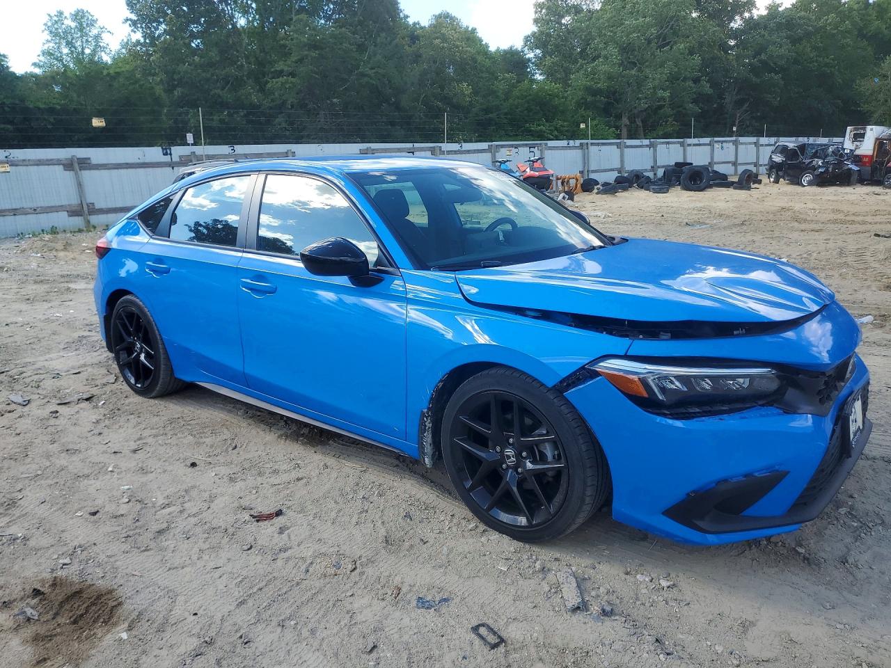 2024 Honda Civic Sport Blue vin: 19XFL2H83RE005902