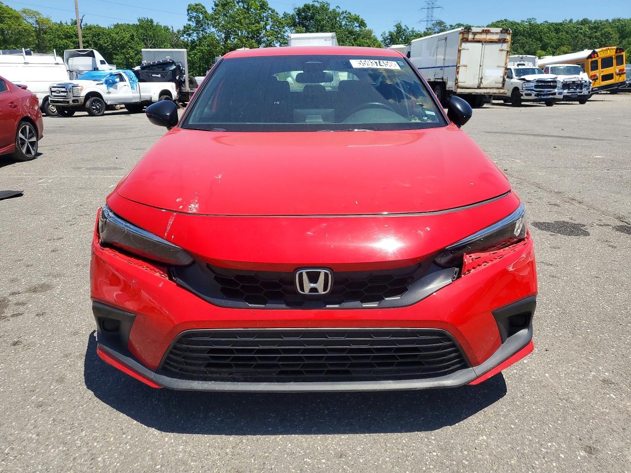 2024 Honda Civic Sport Red vin: 19XFL2H83RE034218