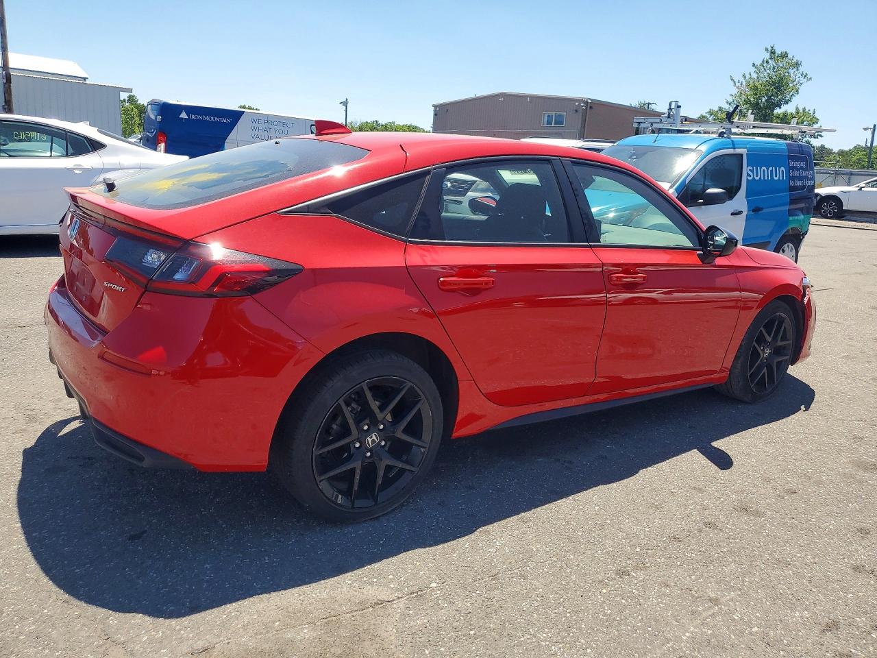 2024 Honda Civic Sport Red vin: 19XFL2H83RE034218