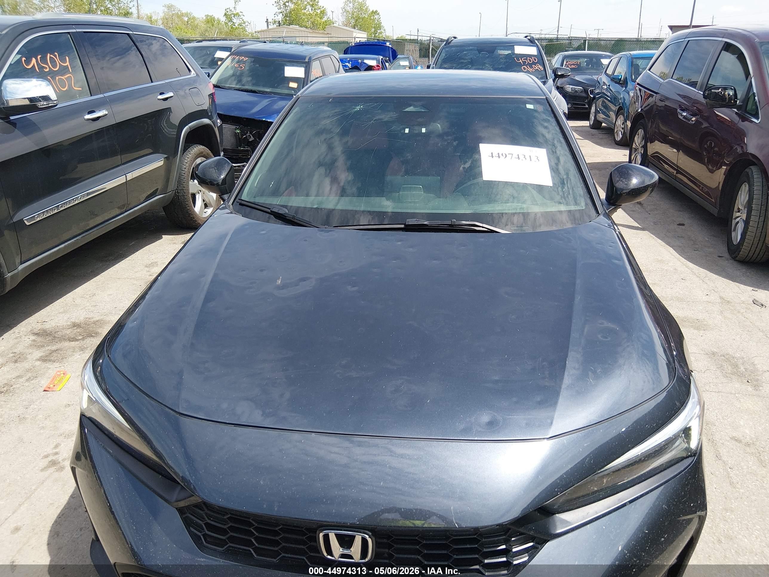 2025 Honda Civic Sedan Sport Серый vin: 19XFL2H83SE003623