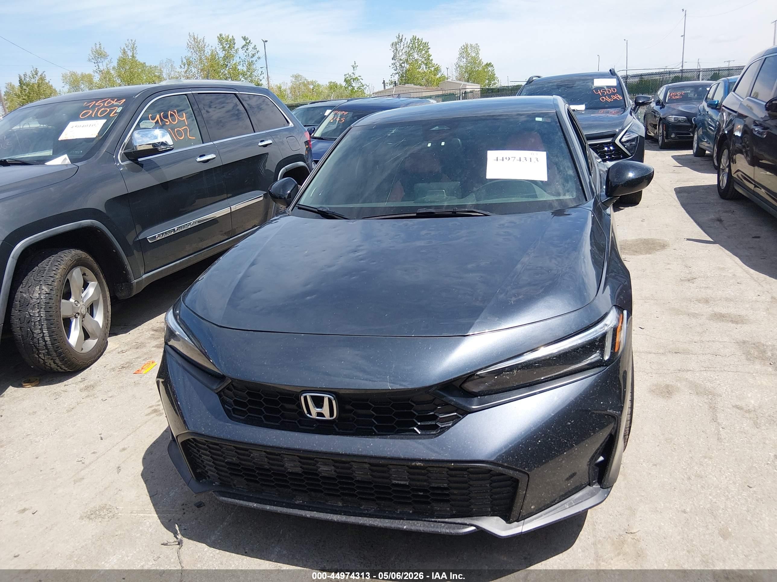 2025 Honda Civic Sedan Sport Серый vin: 19XFL2H83SE003623