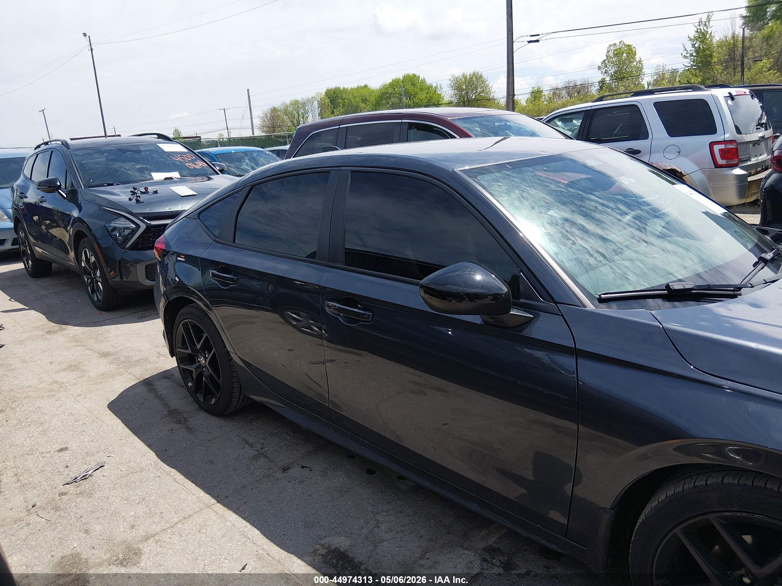 2025 Honda Civic Sedan Sport Серый vin: 19XFL2H83SE003623