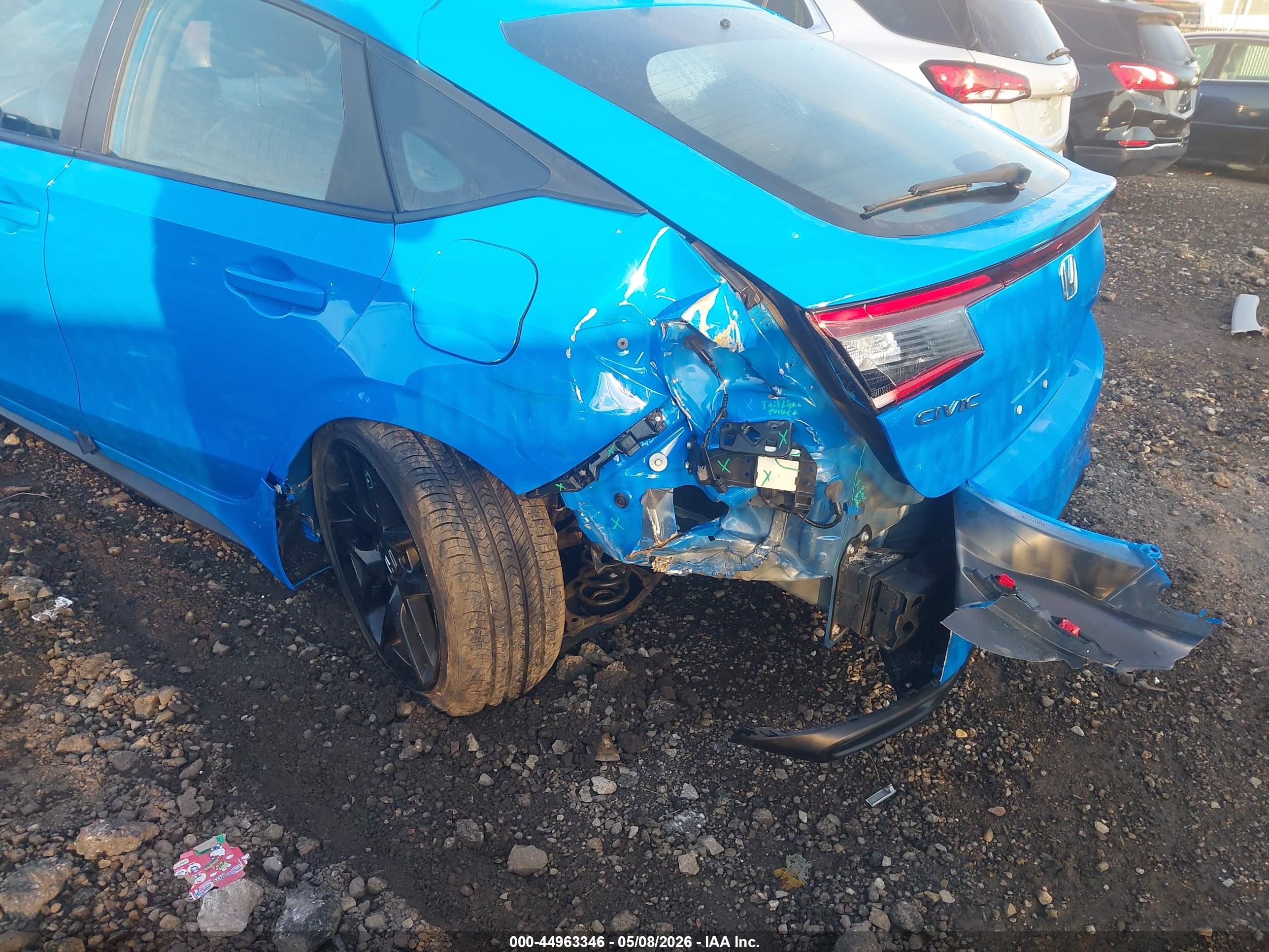 2025 Honda Civic Sedan Sport Синий vin: 19XFL2H83SE023421