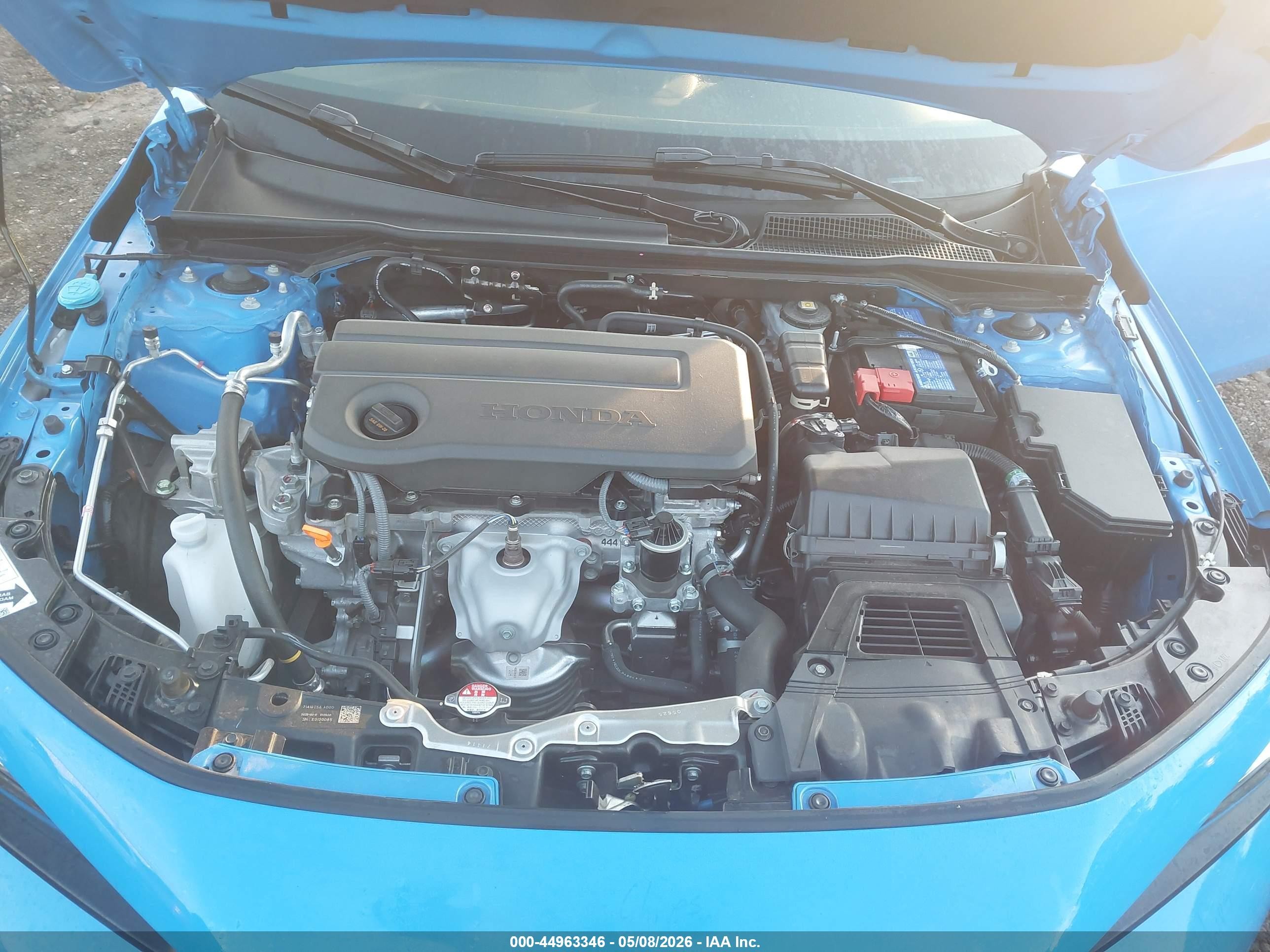 2025 Honda Civic Sedan Sport Синий vin: 19XFL2H83SE023421