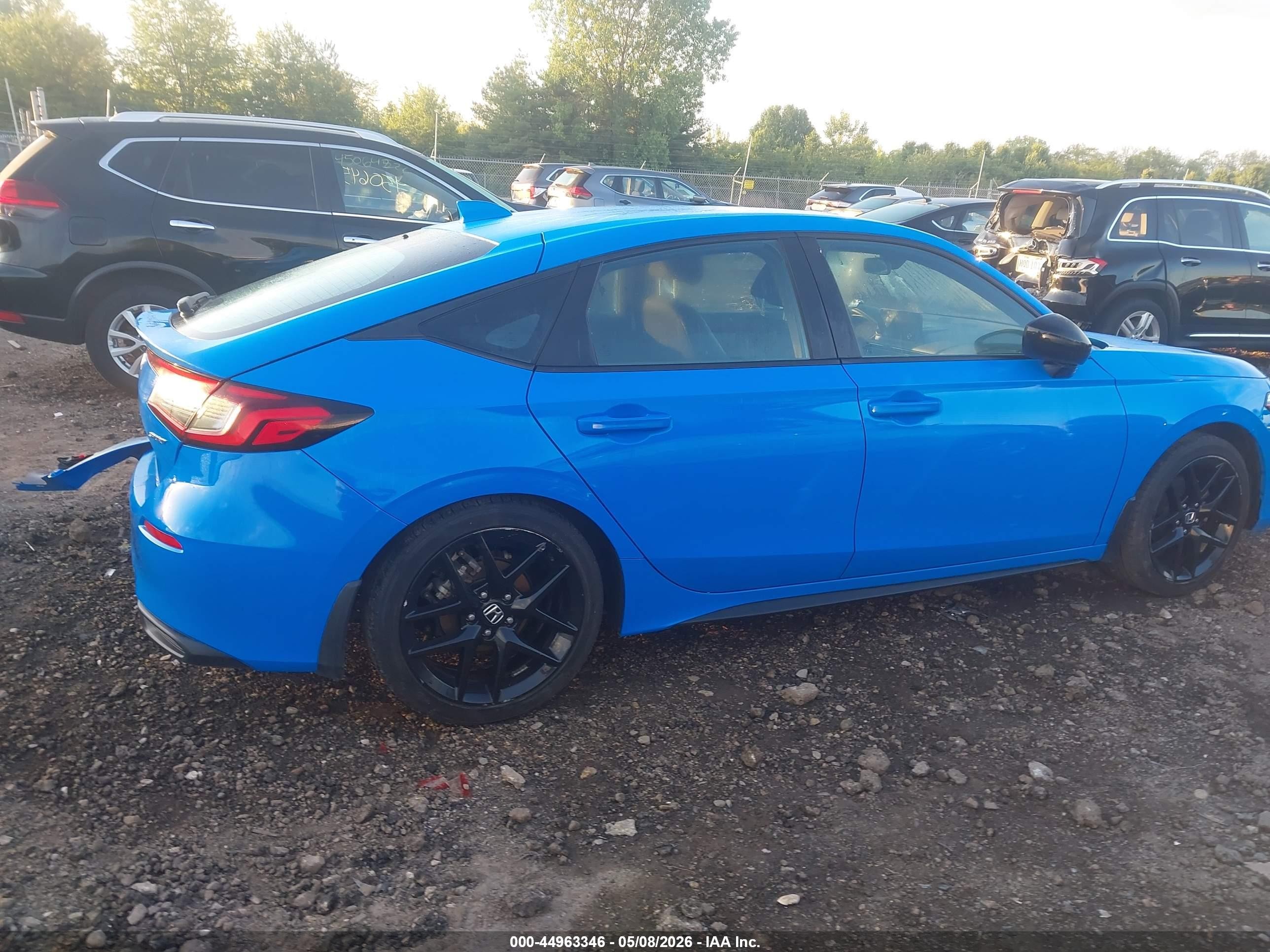 2025 Honda Civic Sedan Sport Синий vin: 19XFL2H83SE023421