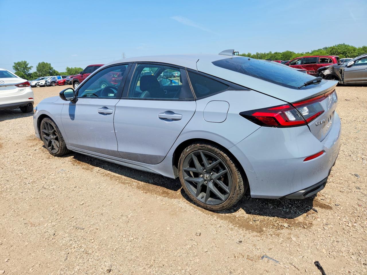 2022 Honda Civic Sport Blue vin: 19XFL2H84NE001948