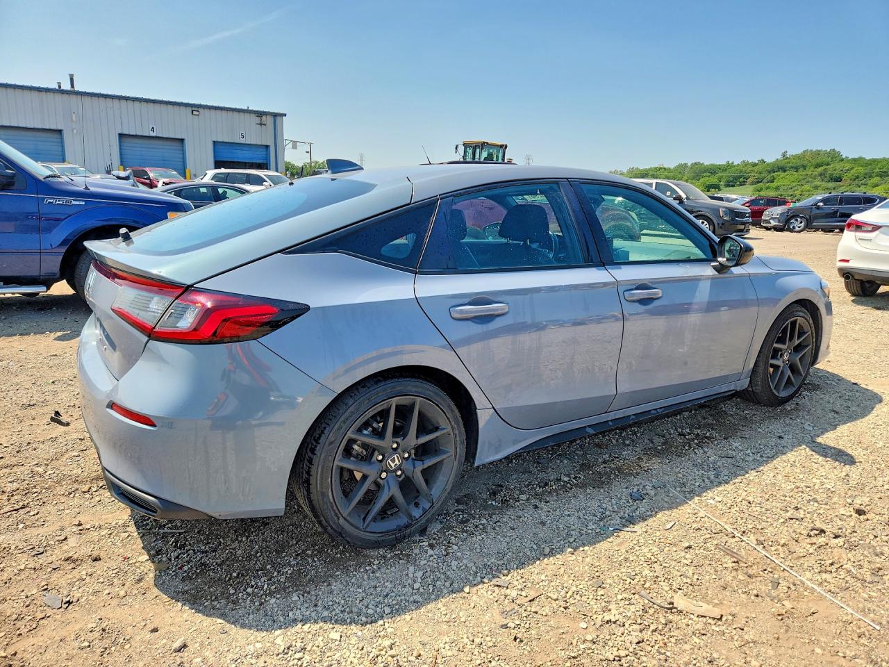 2022 Honda Civic Sport Blue vin: 19XFL2H84NE001948