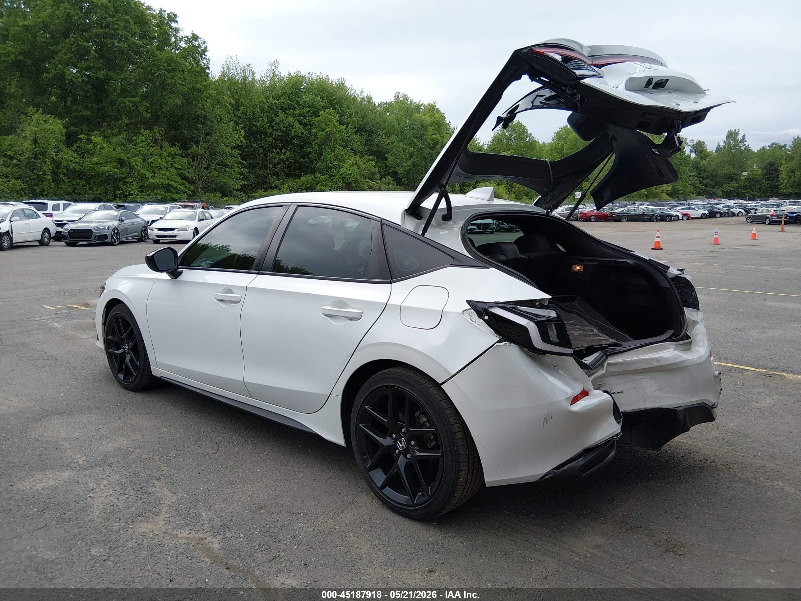 2023 Honda Civic Sport Белый vin: 19XFL2H84PE008403