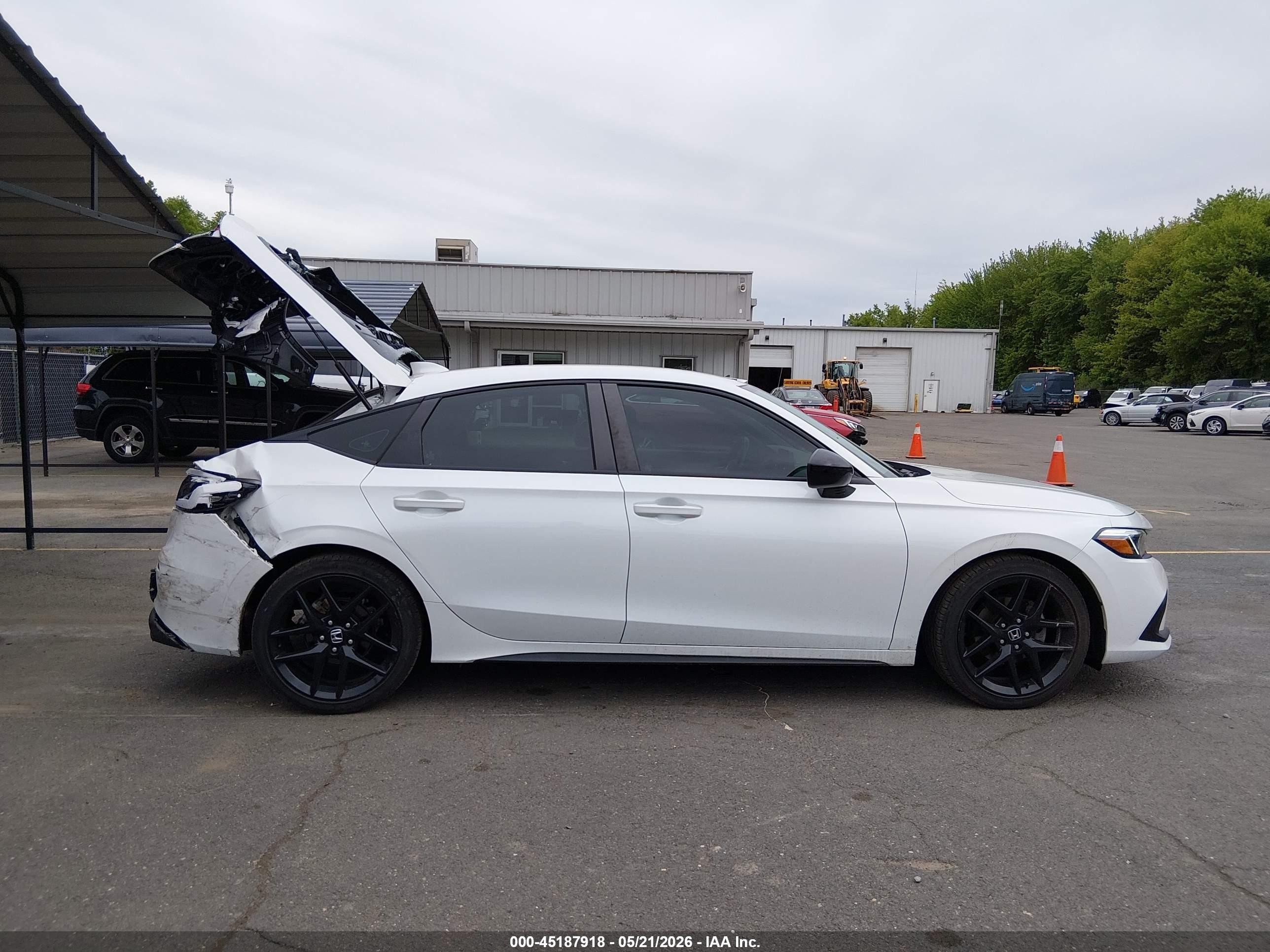 2023 Honda Civic Sport Белый vin: 19XFL2H84PE008403