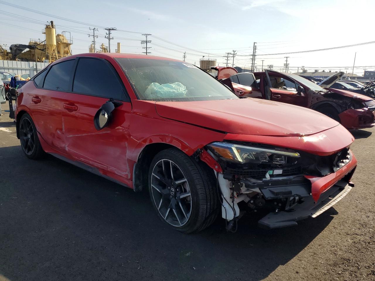 2024 Honda Civic Sport Red vin: 19XFL2H84RE006864
