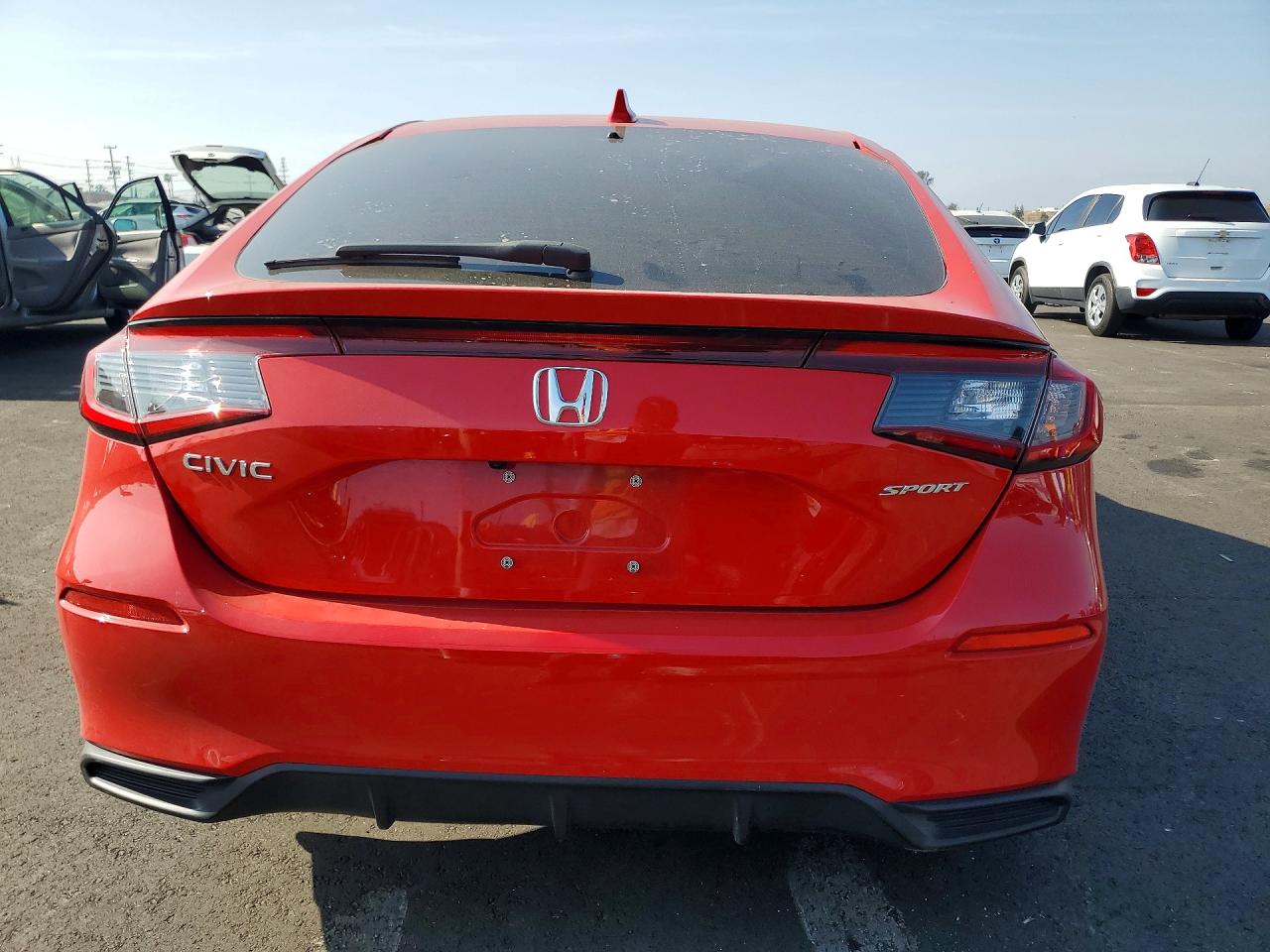 2024 Honda Civic Sport Red vin: 19XFL2H84RE006864