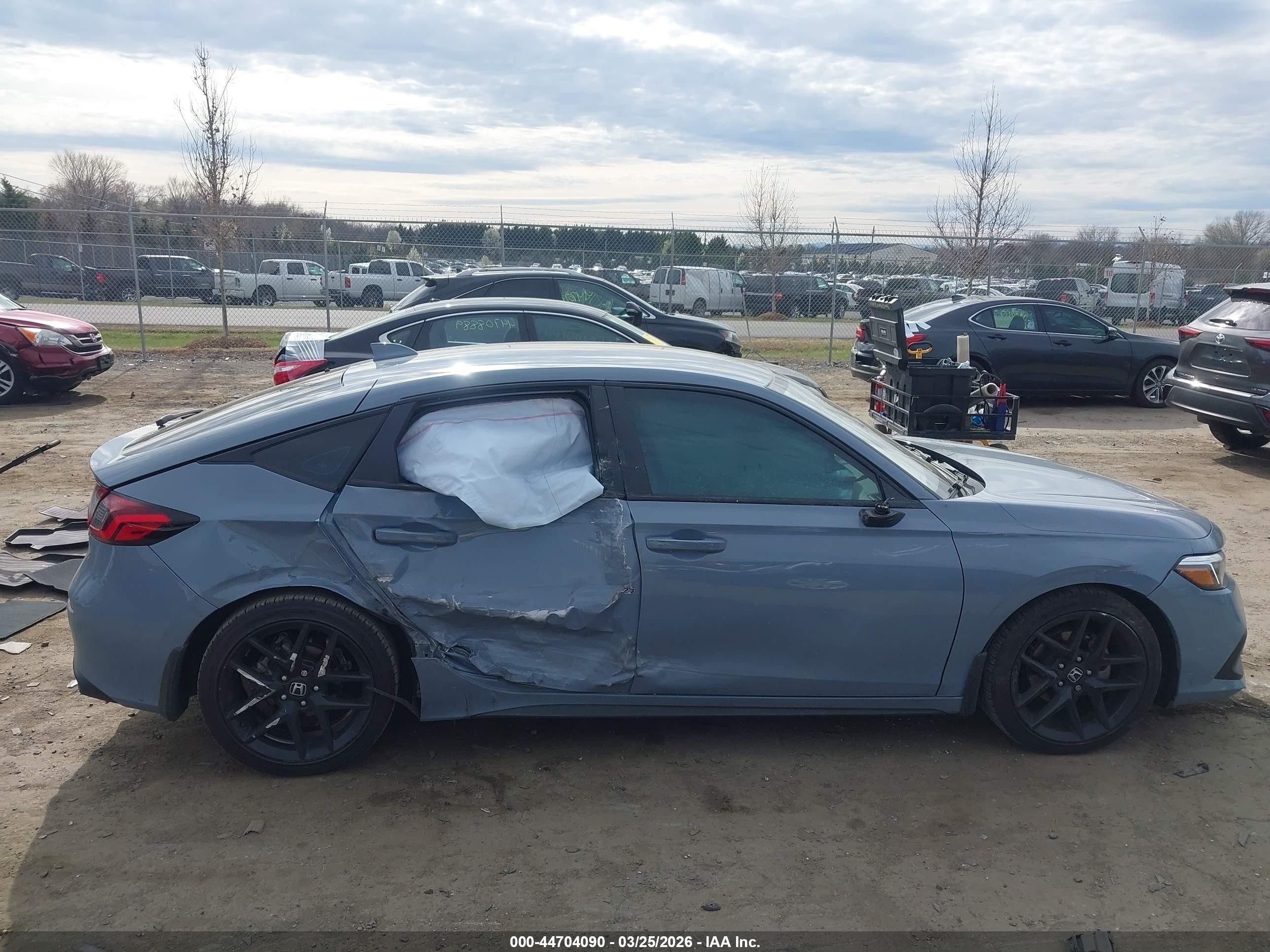 2024 Honda Civic Sport Light Blue vin: 19XFL2H84RE015810