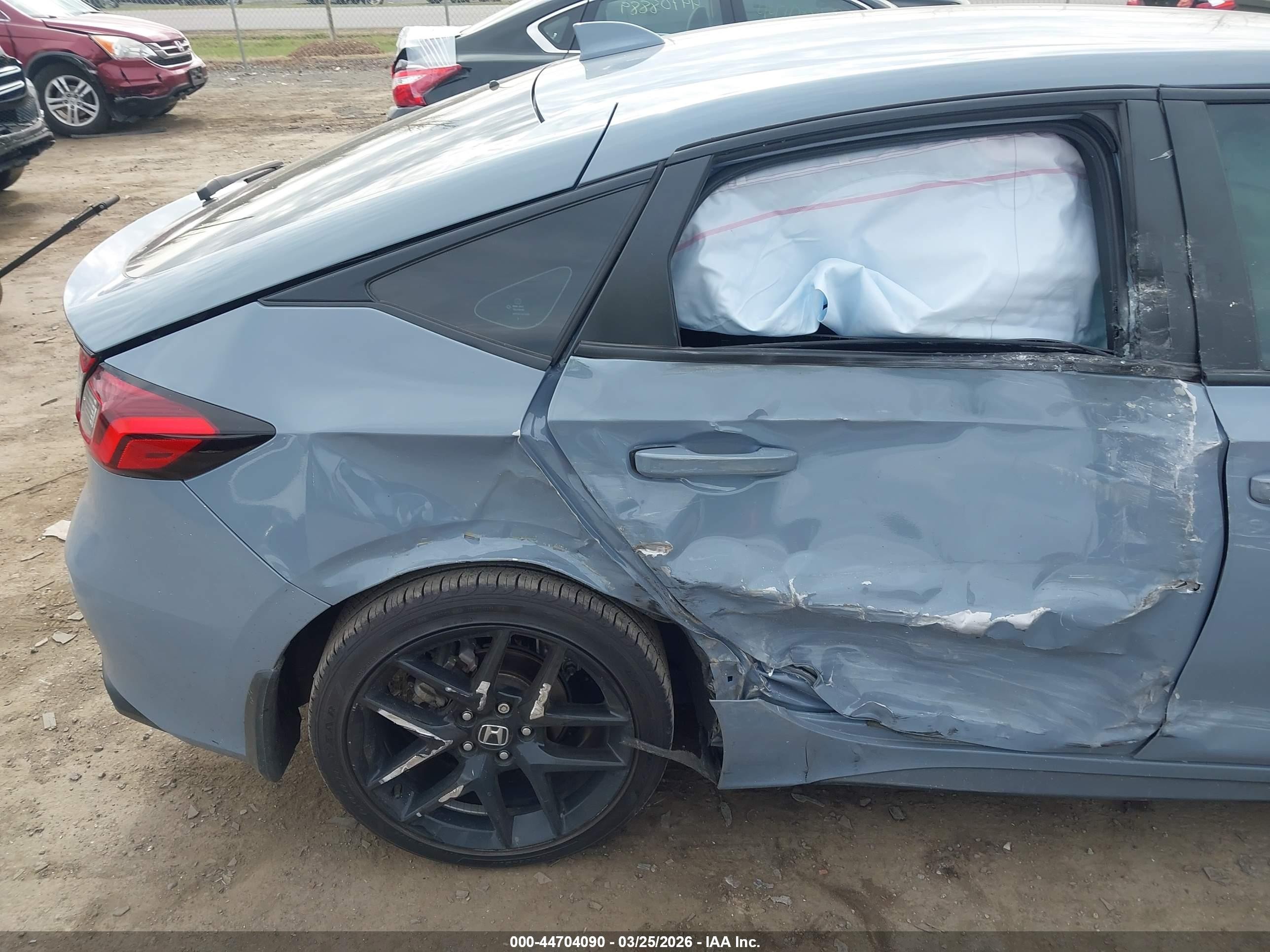 2024 Honda Civic Sport Light Blue vin: 19XFL2H84RE015810